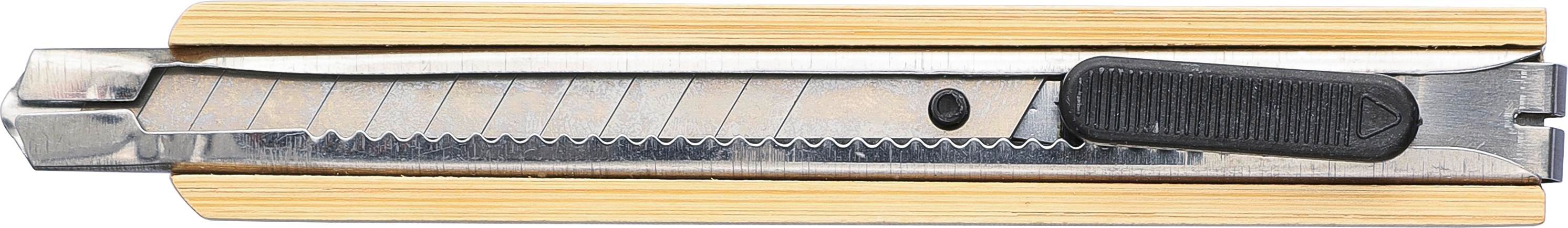Vue 2 de Couteau de poche Jeffrey | Bambou