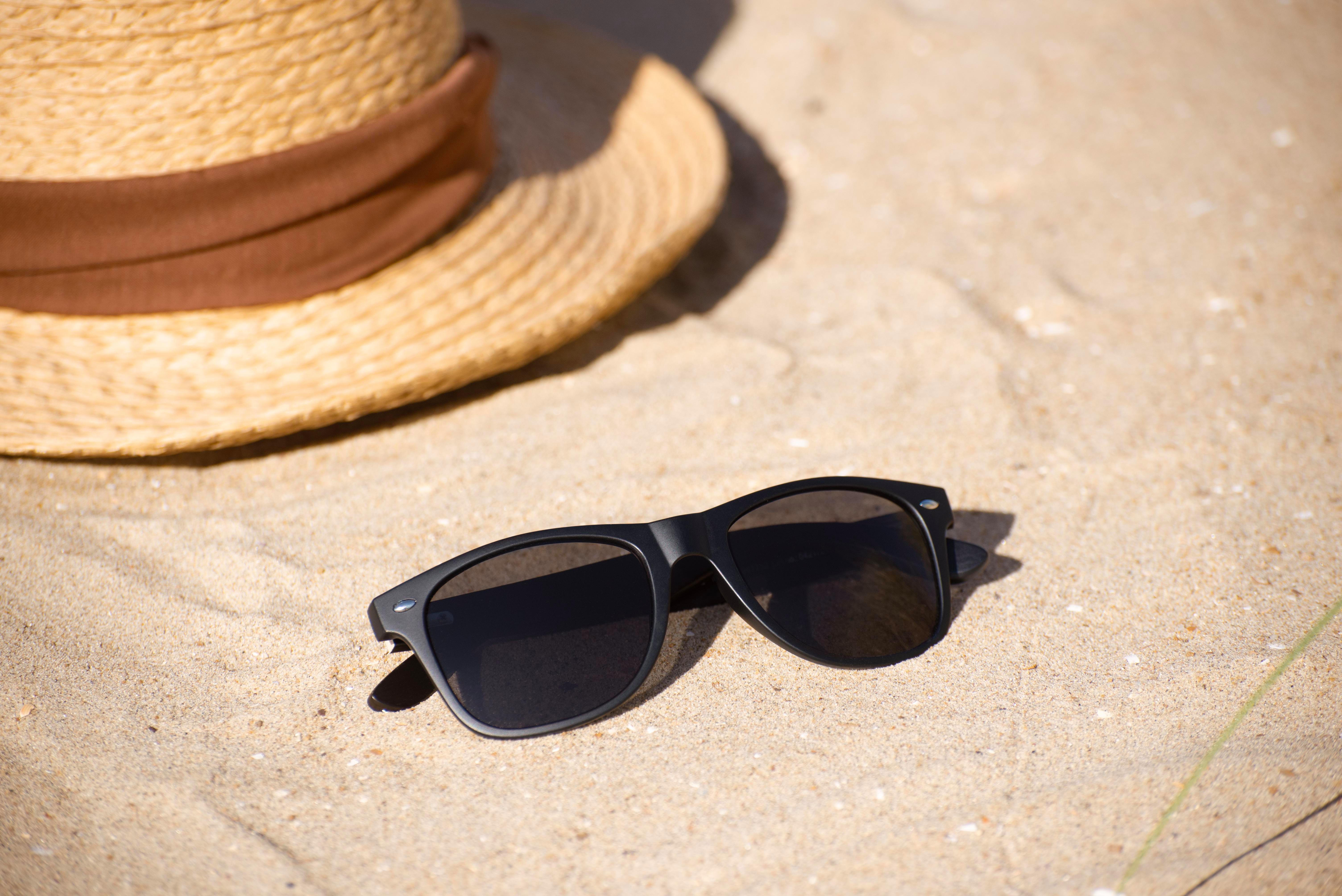 Vue 6 de Lunettes de soleil Jaxon | Monture plastique et branches bambou | UV400