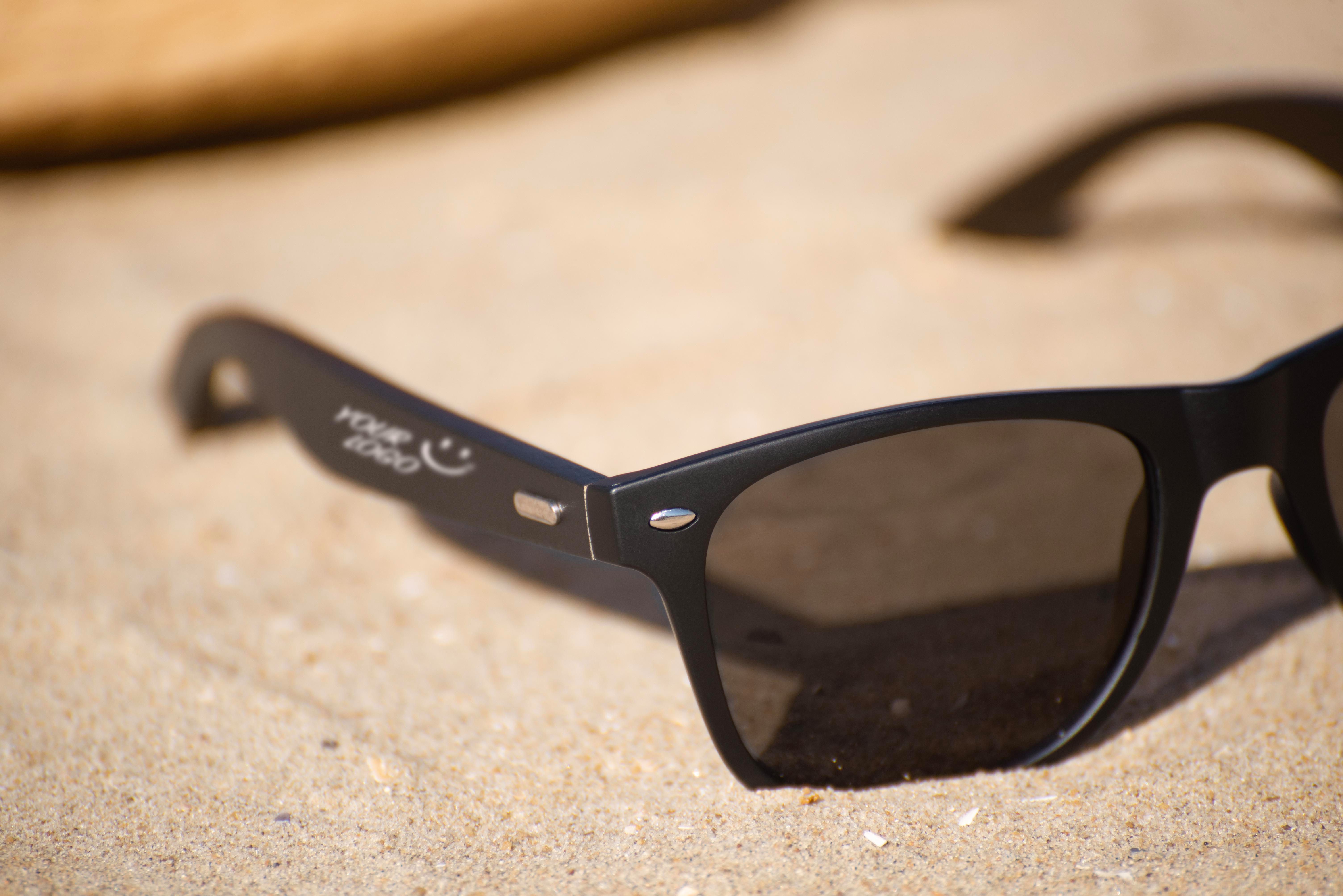 Vue 8 de Lunettes de soleil Jaxon | Monture plastique et branches bambou | UV400