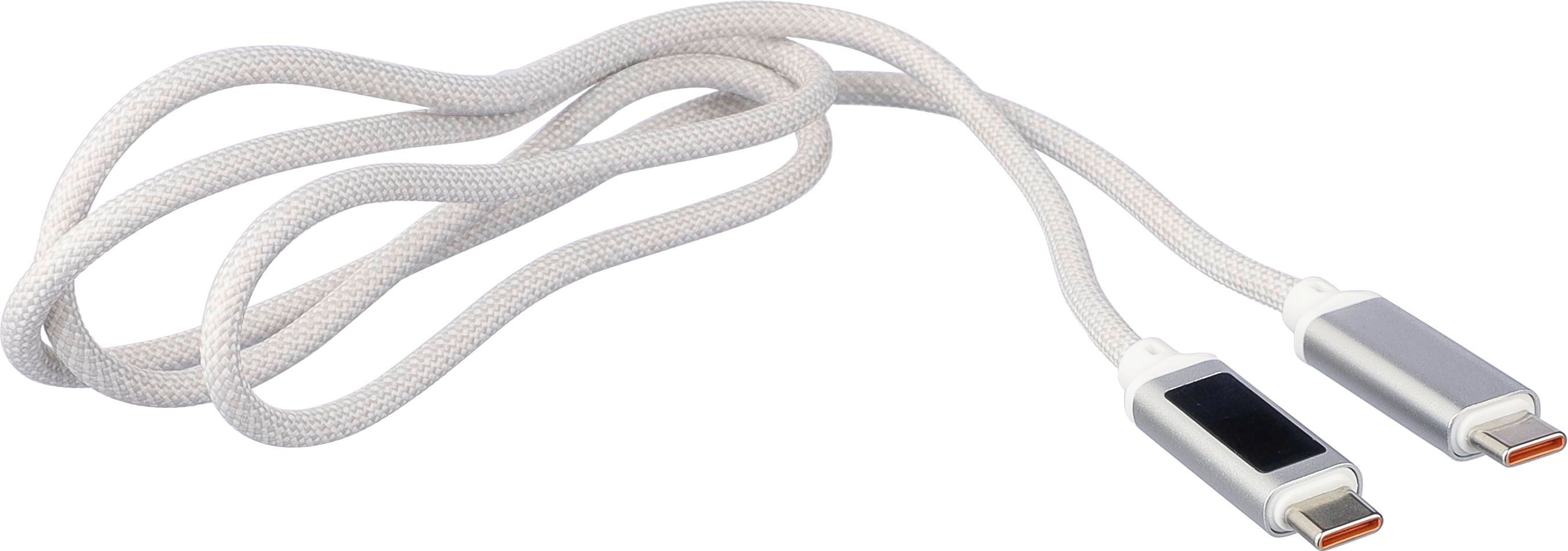 Vue 6 de Câble de charge Claudia | Nylon | 65W