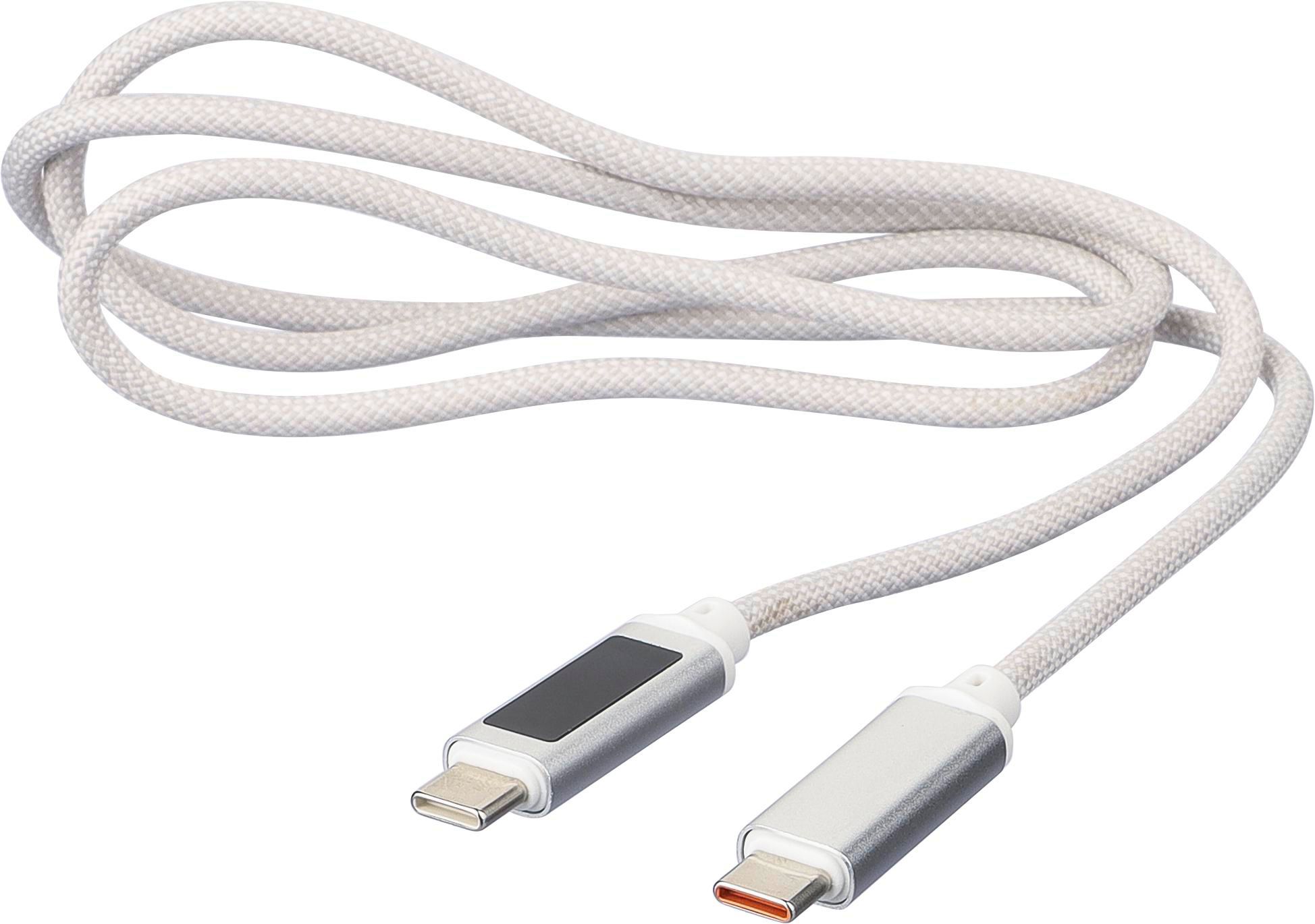 Vue 4 de Câble de charge Gerd | Nylon | 100W