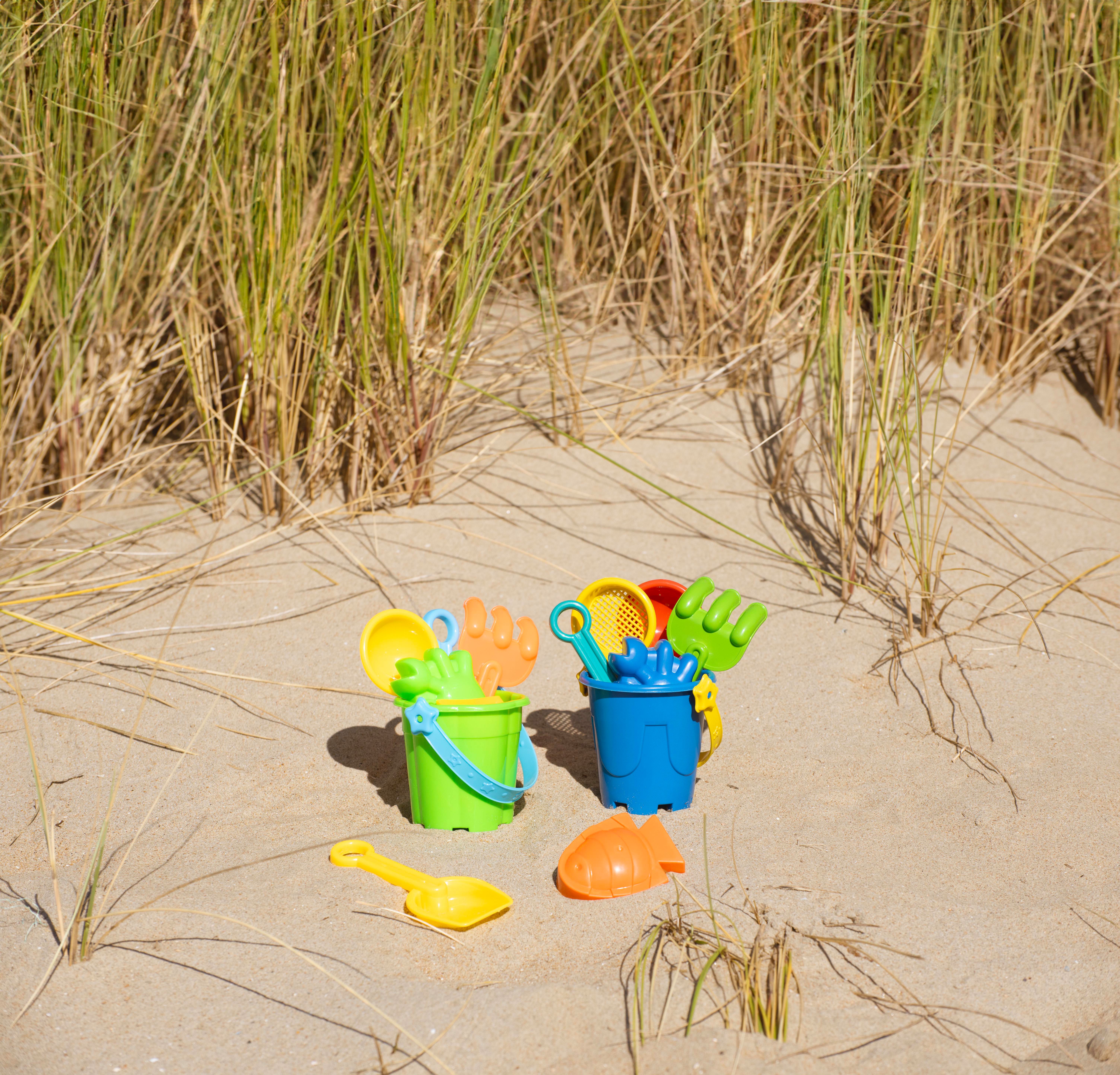 Vue 10 de Set de plage Mateo | Recyclé | Seau
