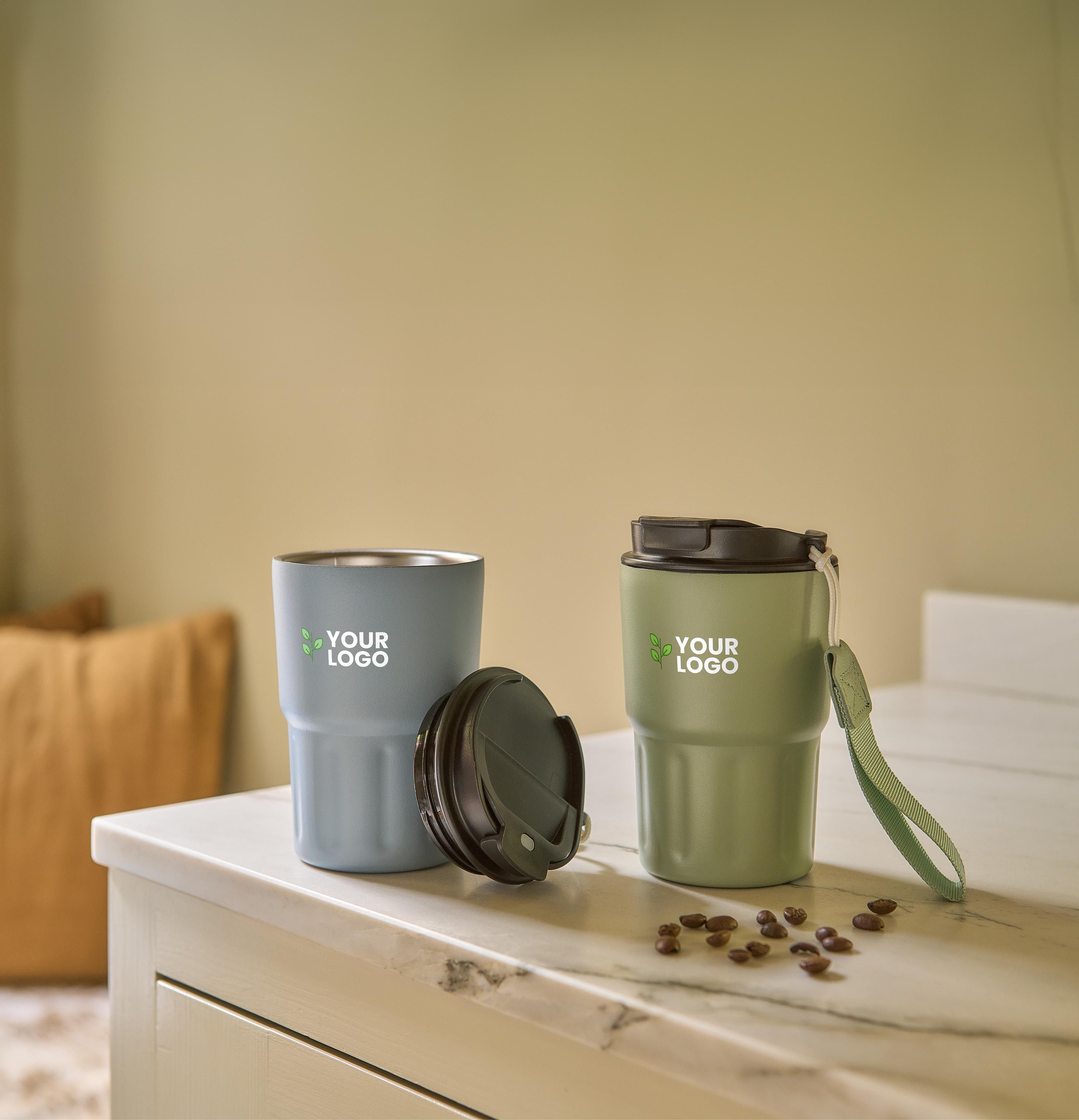 Vue 12 de Gobelet thermos double paroi Louisa | 320 ml