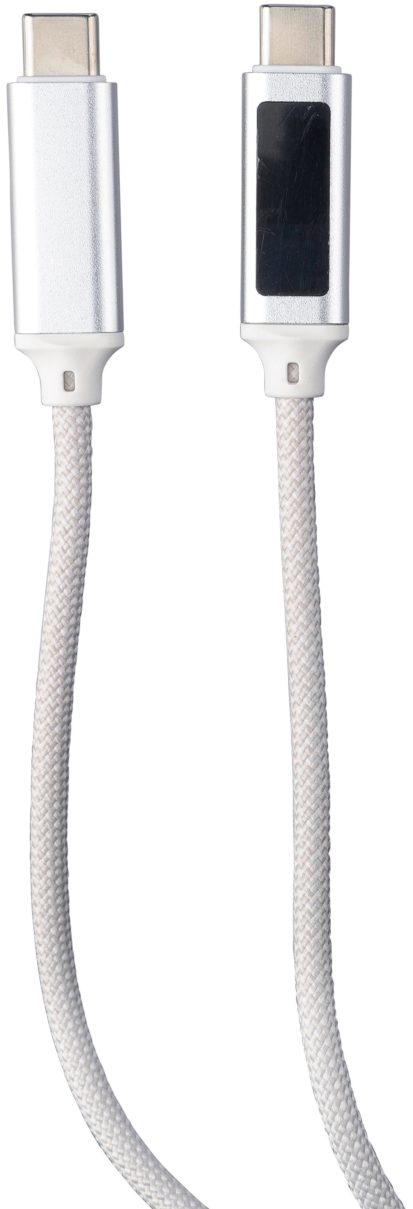 Vue 2 de Câble de charge Claudia | Nylon | 65W