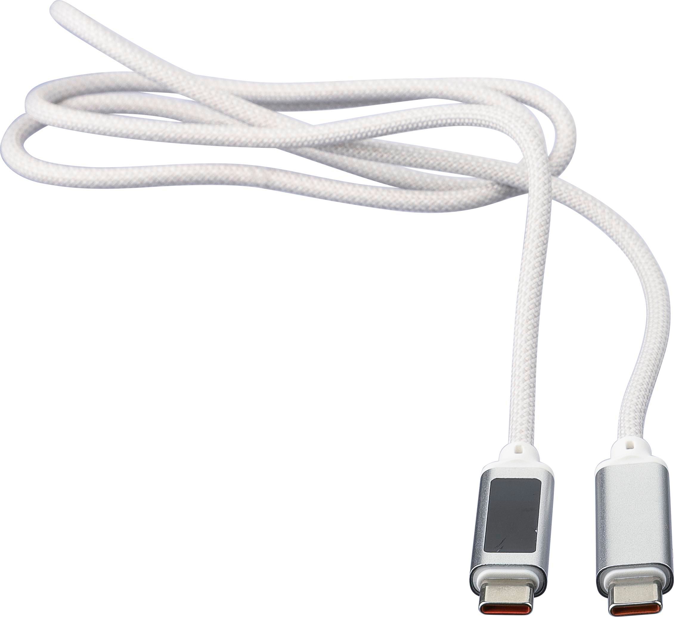 Vue 13 de Câble de charge Claudia | Nylon | 65W