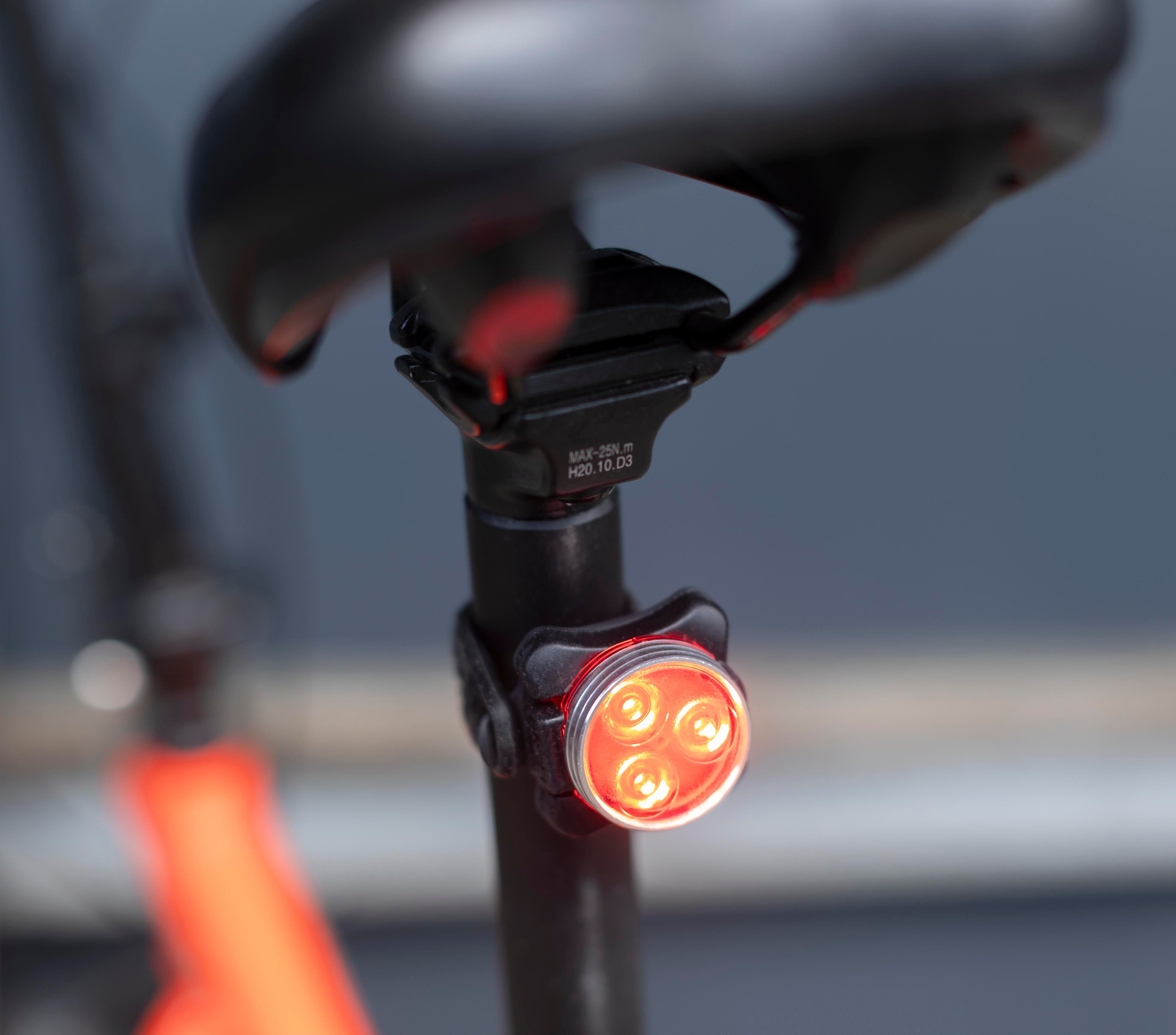Vue 10 de Set de lumières vélo Elisabeth | Plastique et silicone | Rechargeable | 4 modes