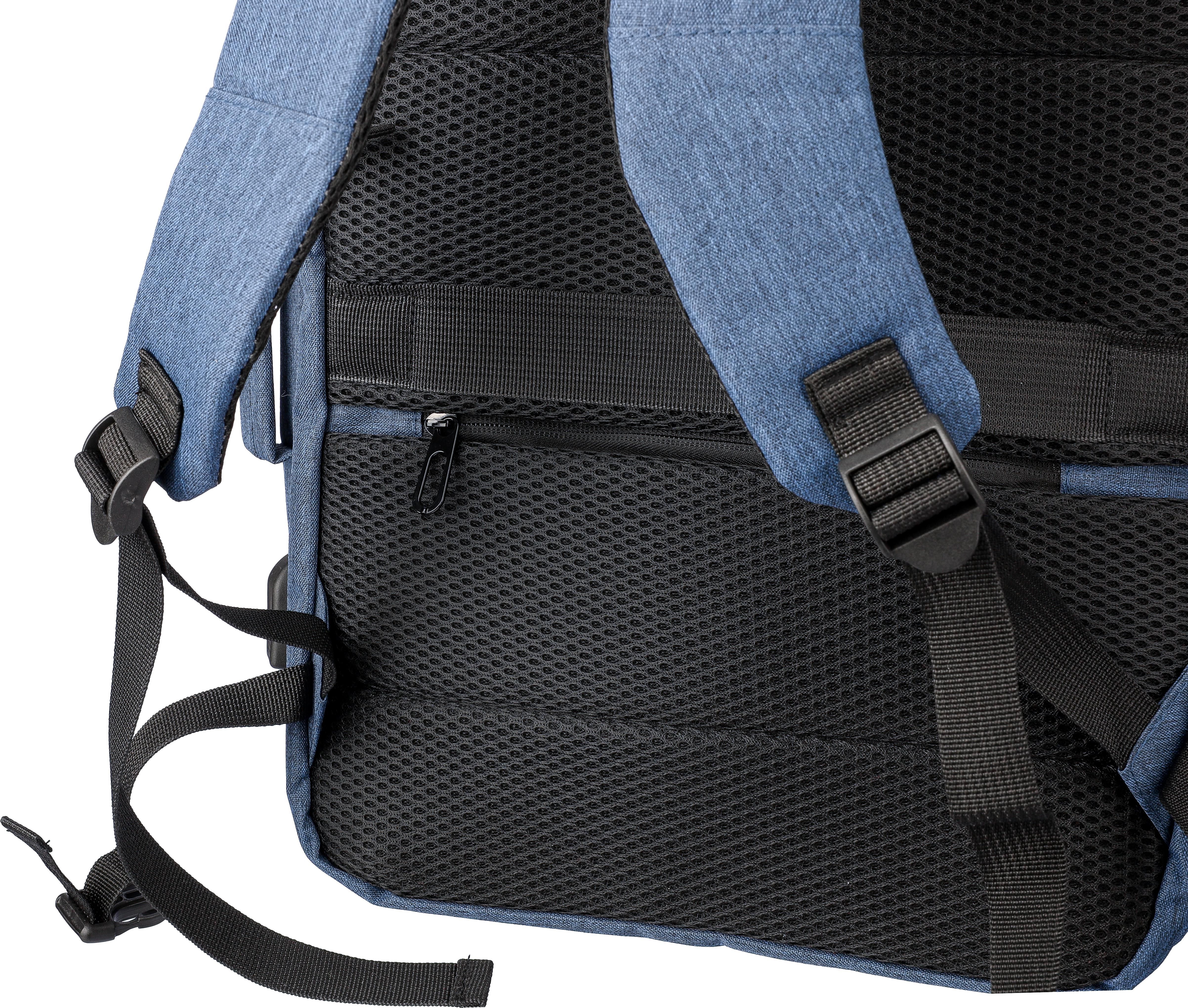 Vue 9 de Sac à dos Malcolm | Recyclé | Ordinateur portable 17" | 29 l
