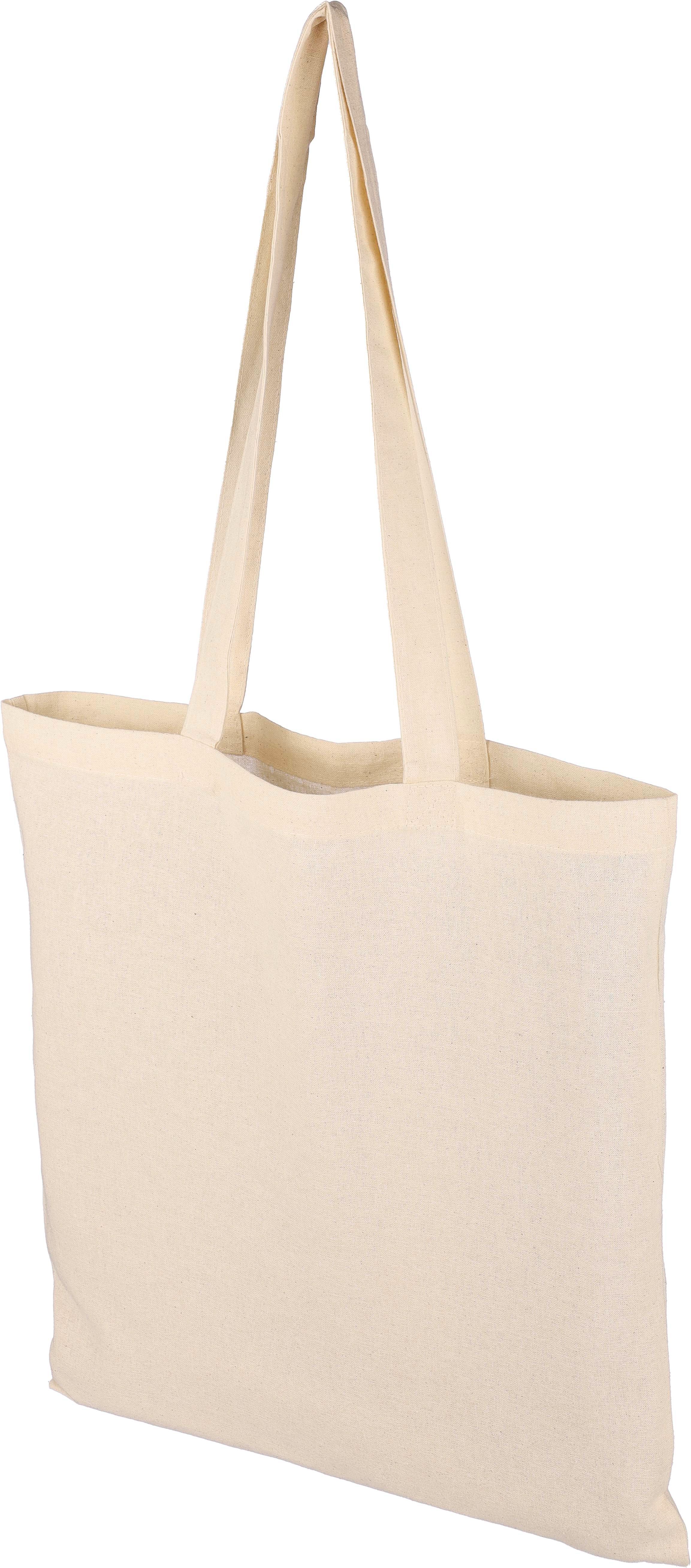 Vue 3 de Tote bag | Coton OEKO-TEX 140 g/m² | 38 x 42 cm