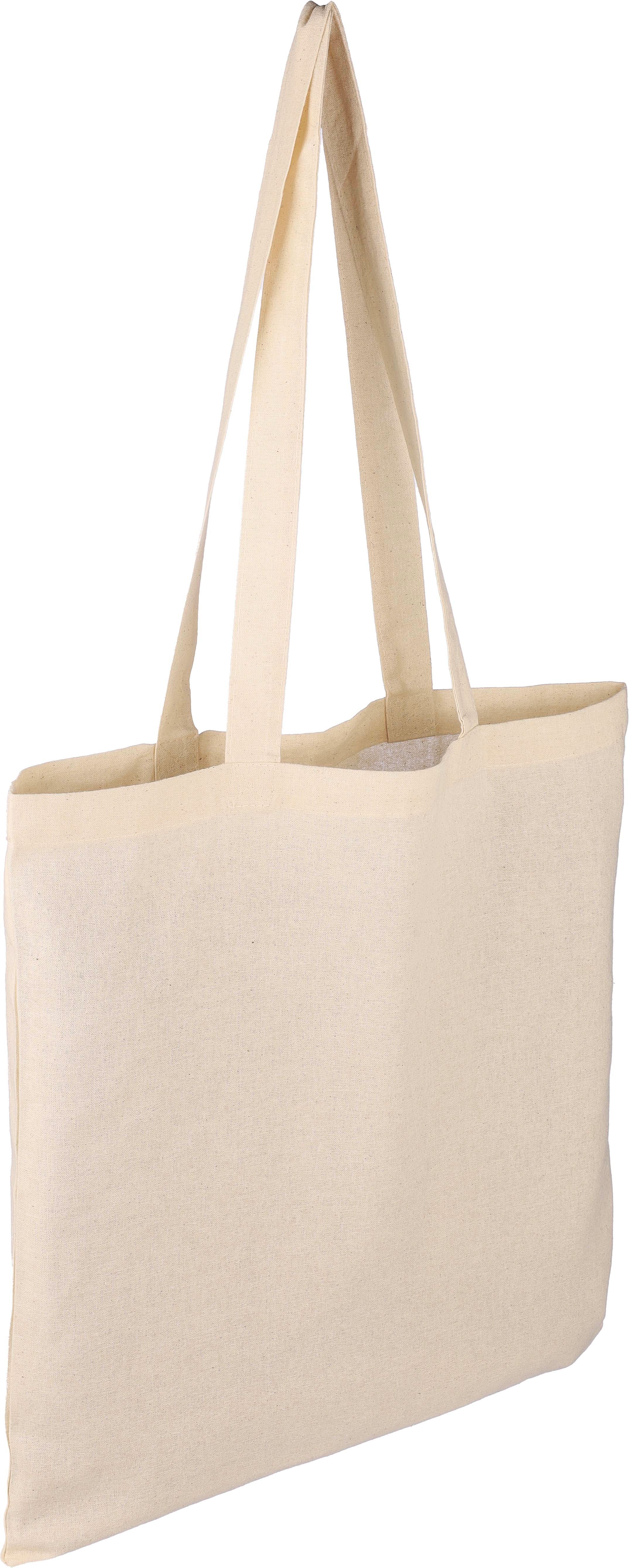 Vue 4 de Tote bag | Coton OEKO-TEX 140 g/m² | 38 x 42 cm