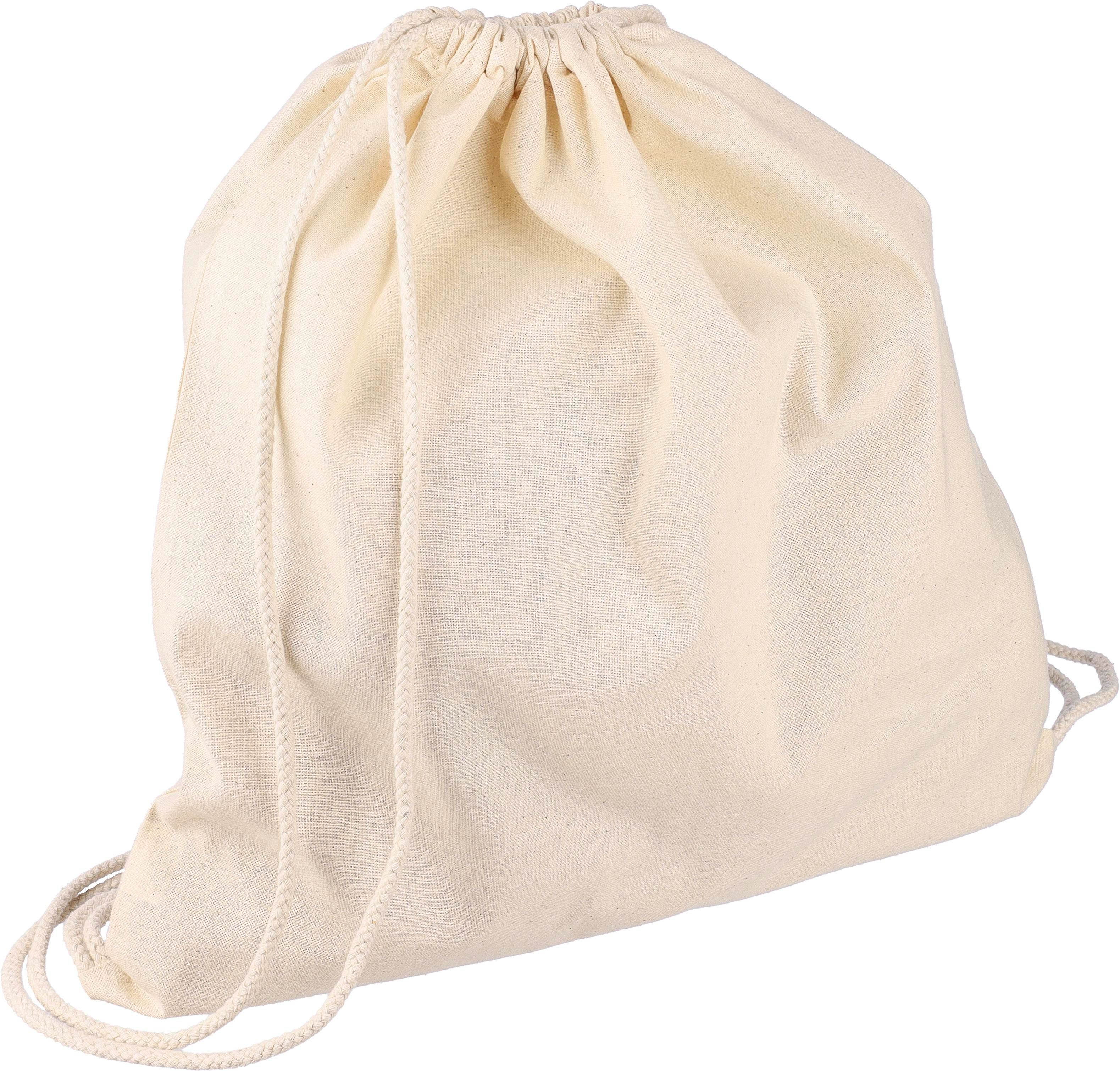 Vue 5 de Sac à dos Georgia | Coton | Cordon | 7 l