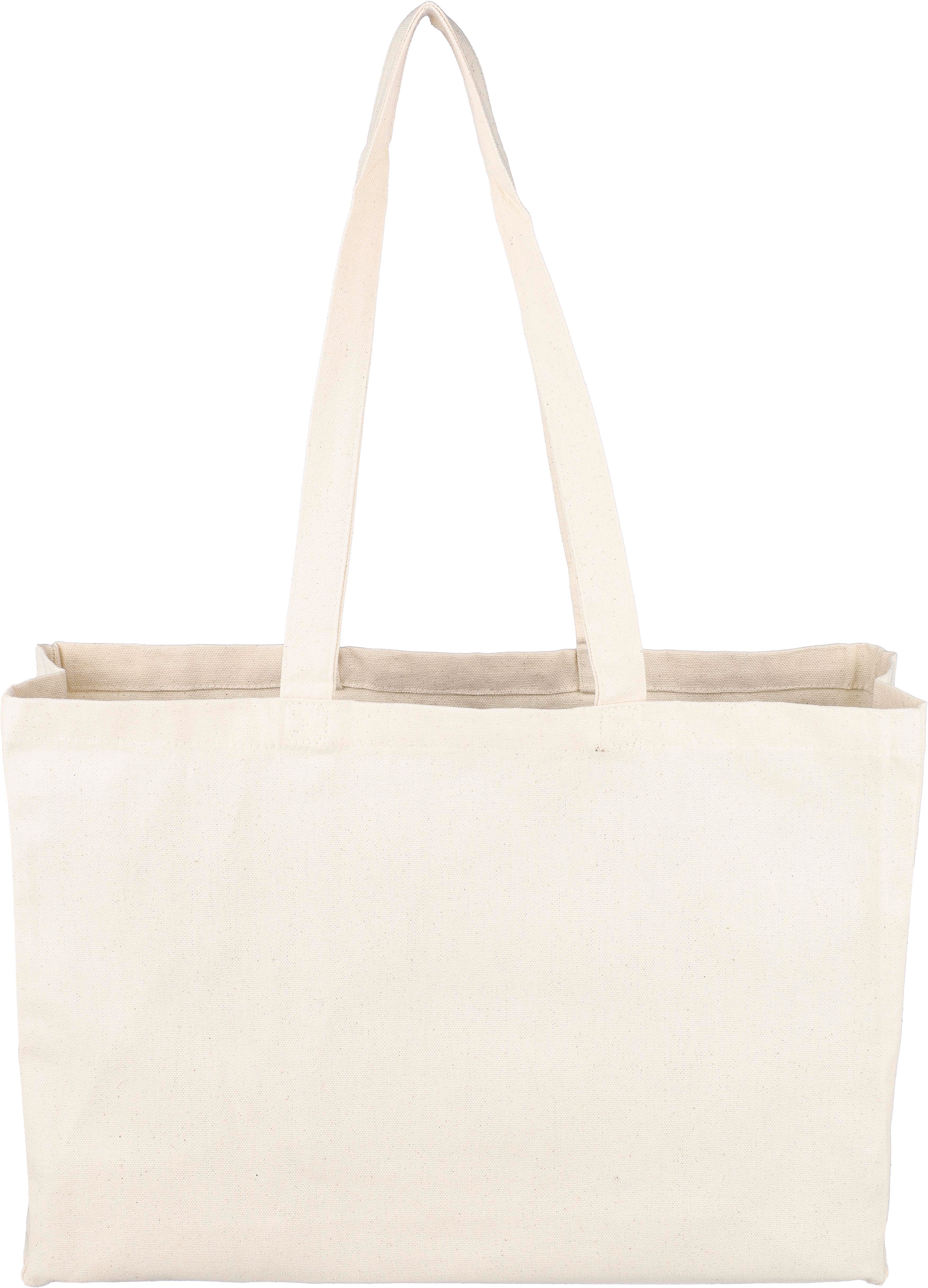 Vue 2 de Sac de courses Harrier | Coton | Soufflet 10 cm