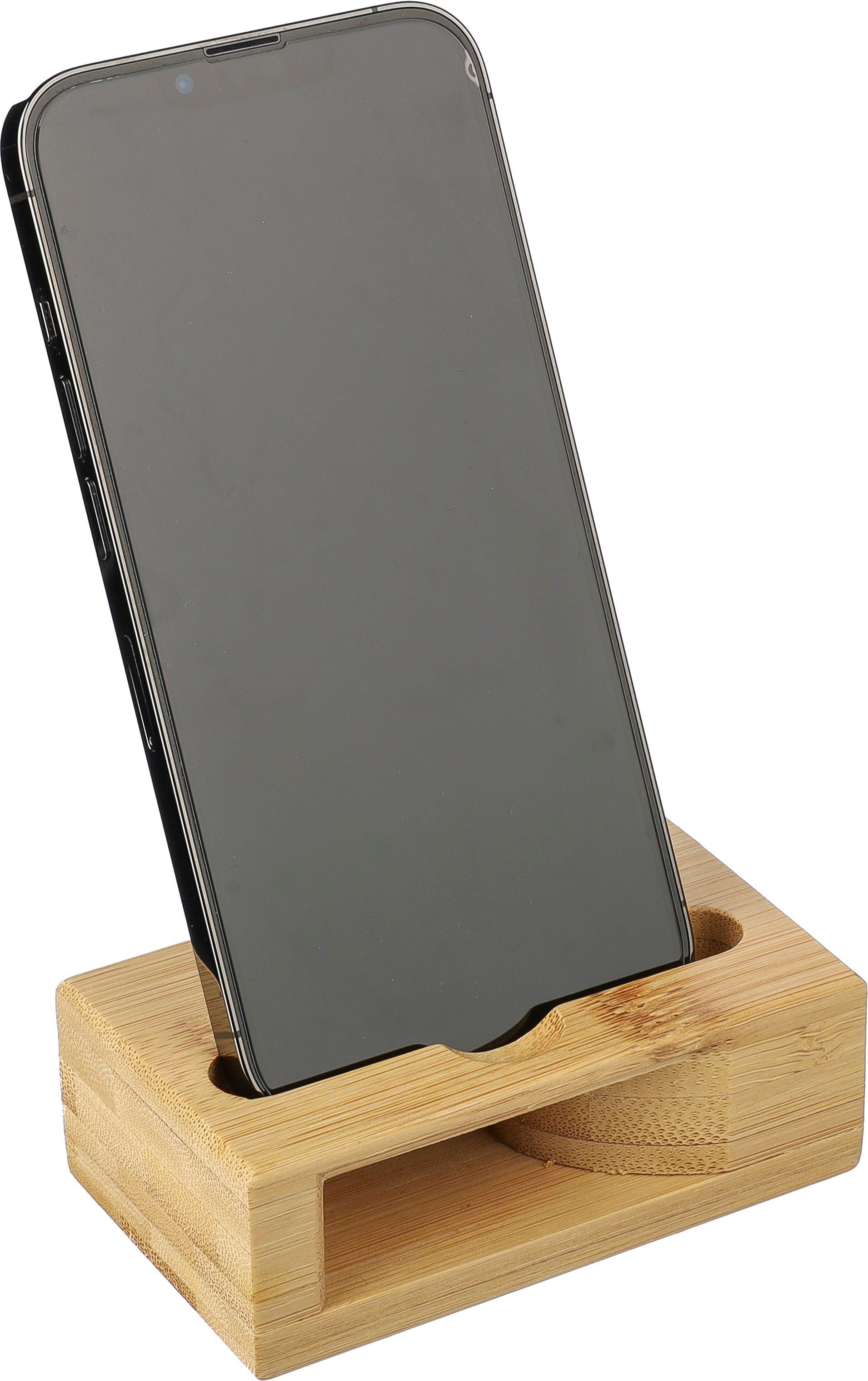 Vue 8 de Support téléphone | Bambou | Amplificateur sonore