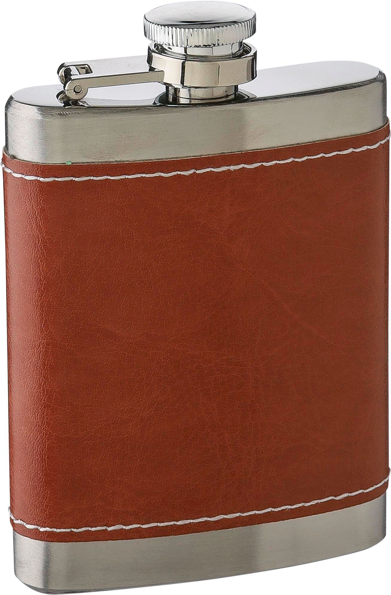 Vue 5 de Flasque Cedric | Acier inoxydable | 100 ml