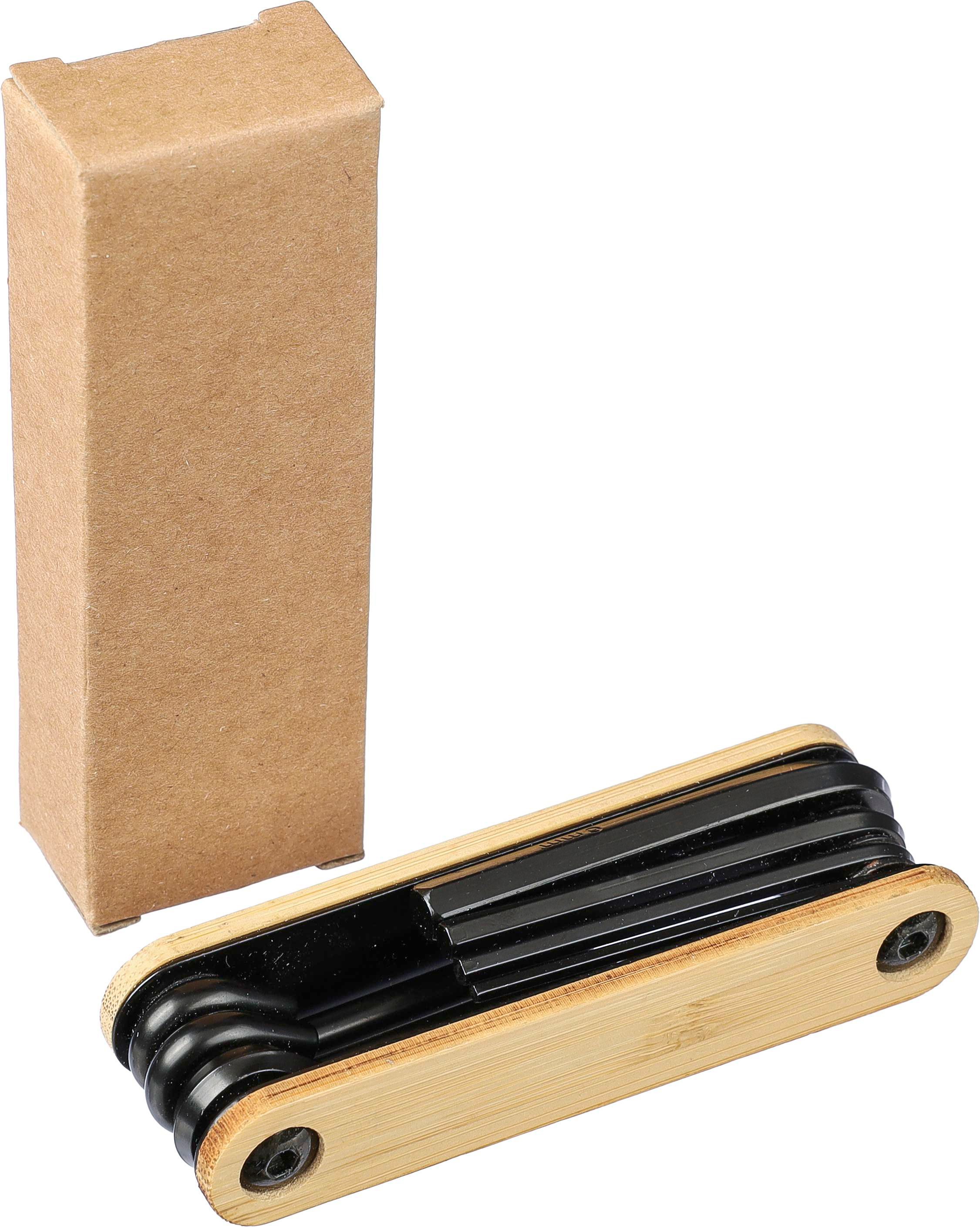 Vue 10 de Kit de réparation vélo Edna | 7 pièces | Bambou