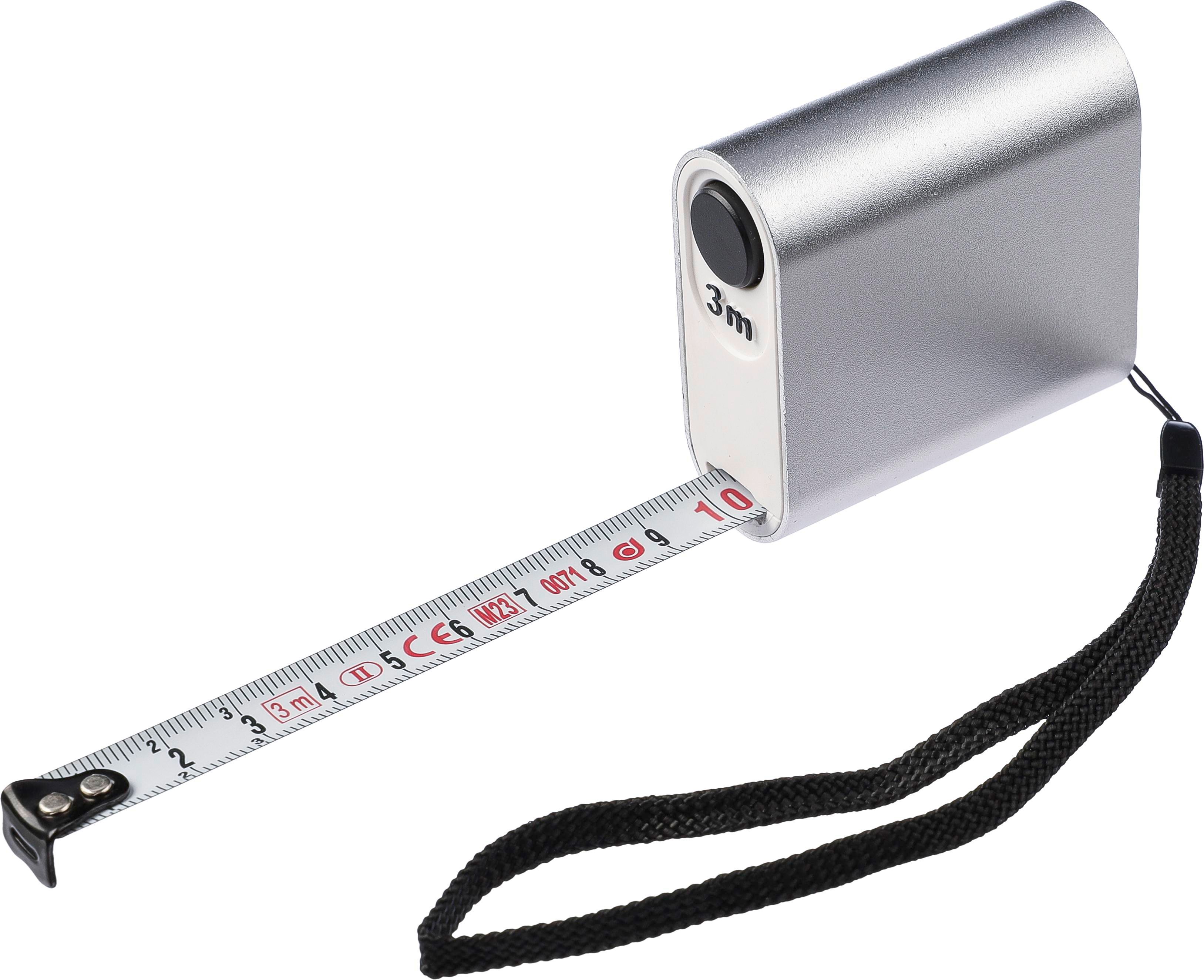 Mètre ruban Frances | Aluminium | 3 mètres | Approuvé MID