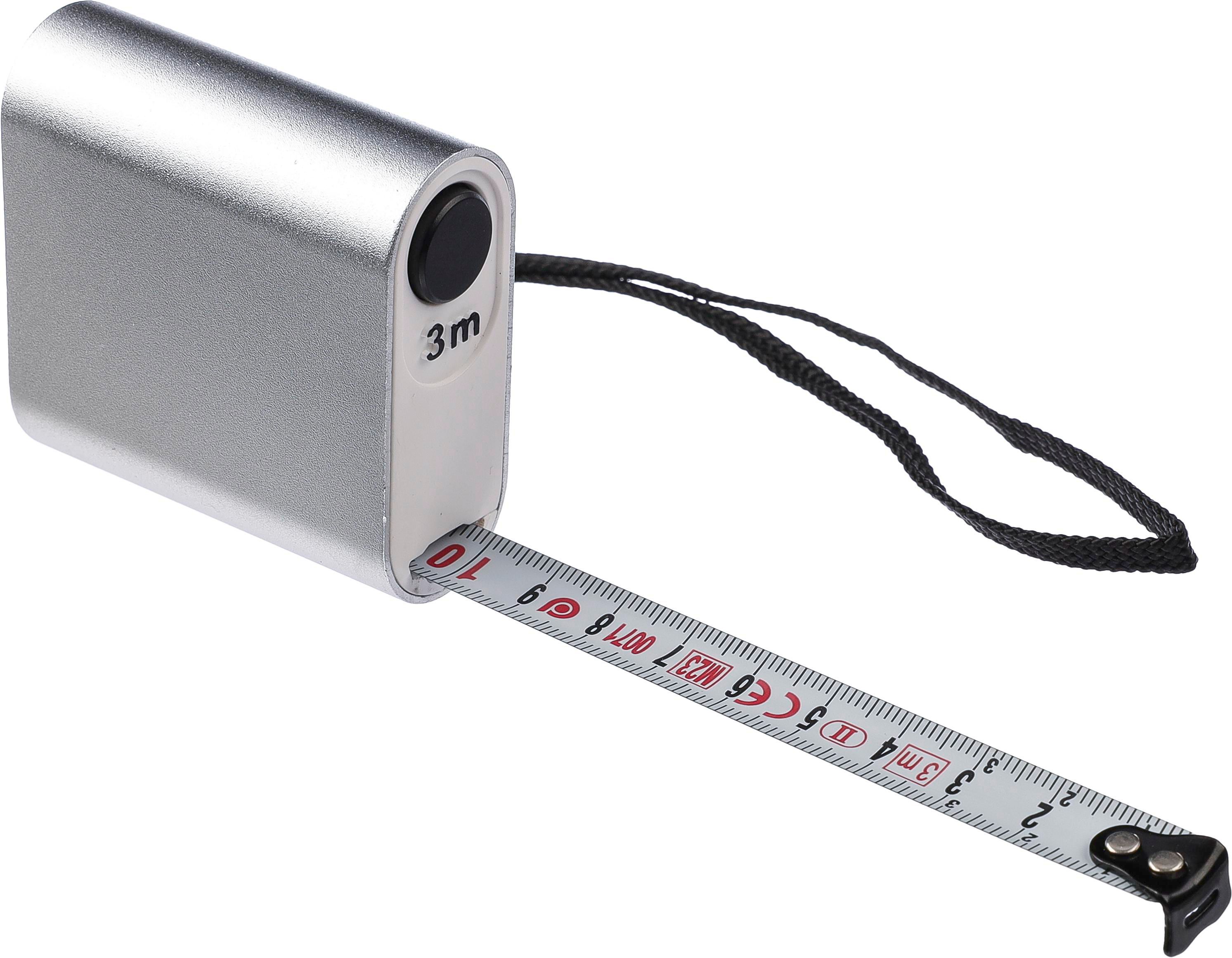 Vue 8 de Mètre ruban Frances | Aluminium | 3 mètres | Approuvé MID