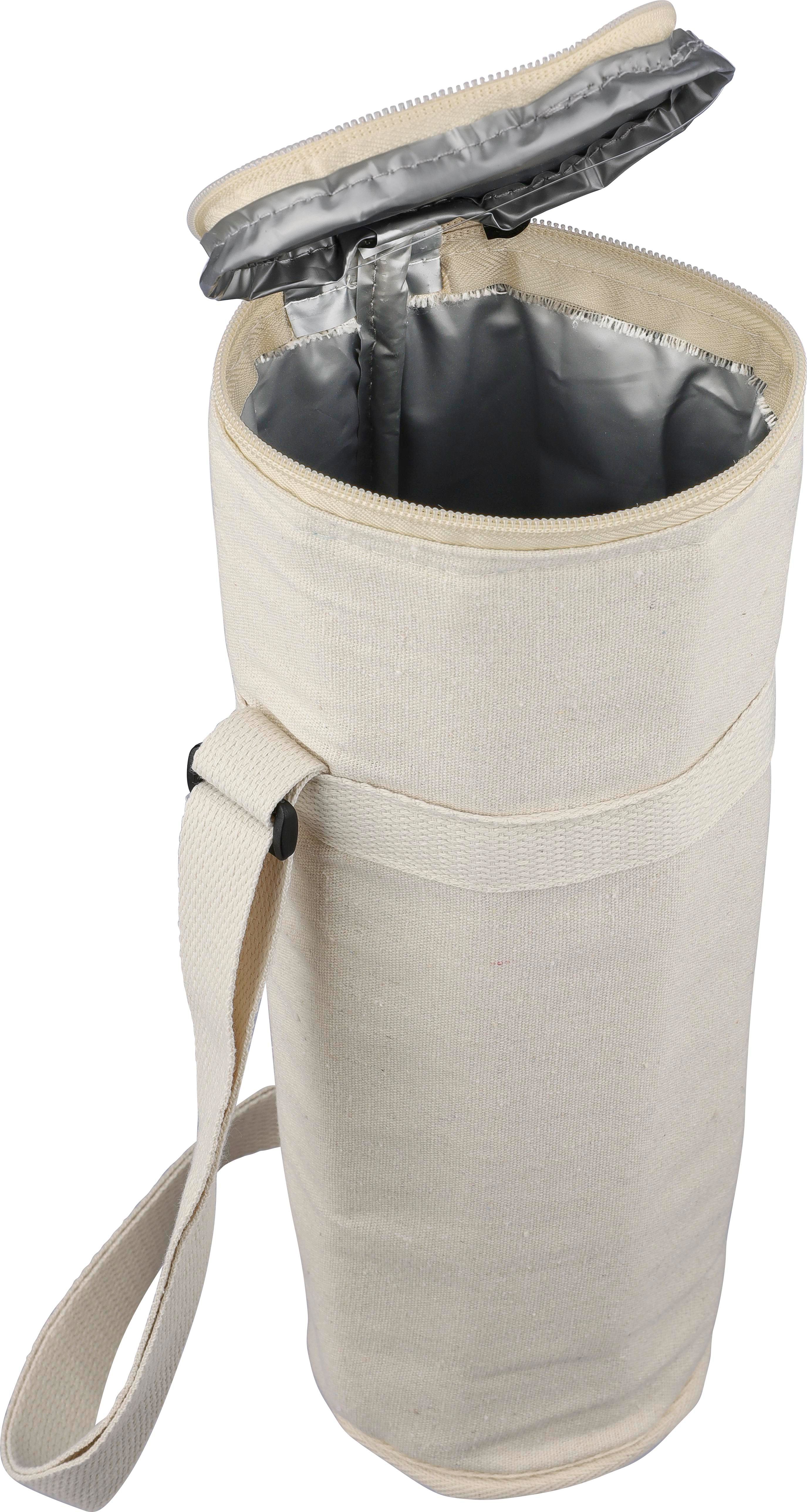 Vue 8 de Sac isotherme pour bouteille Eugene | Recyclé | Coton | 1,5 l