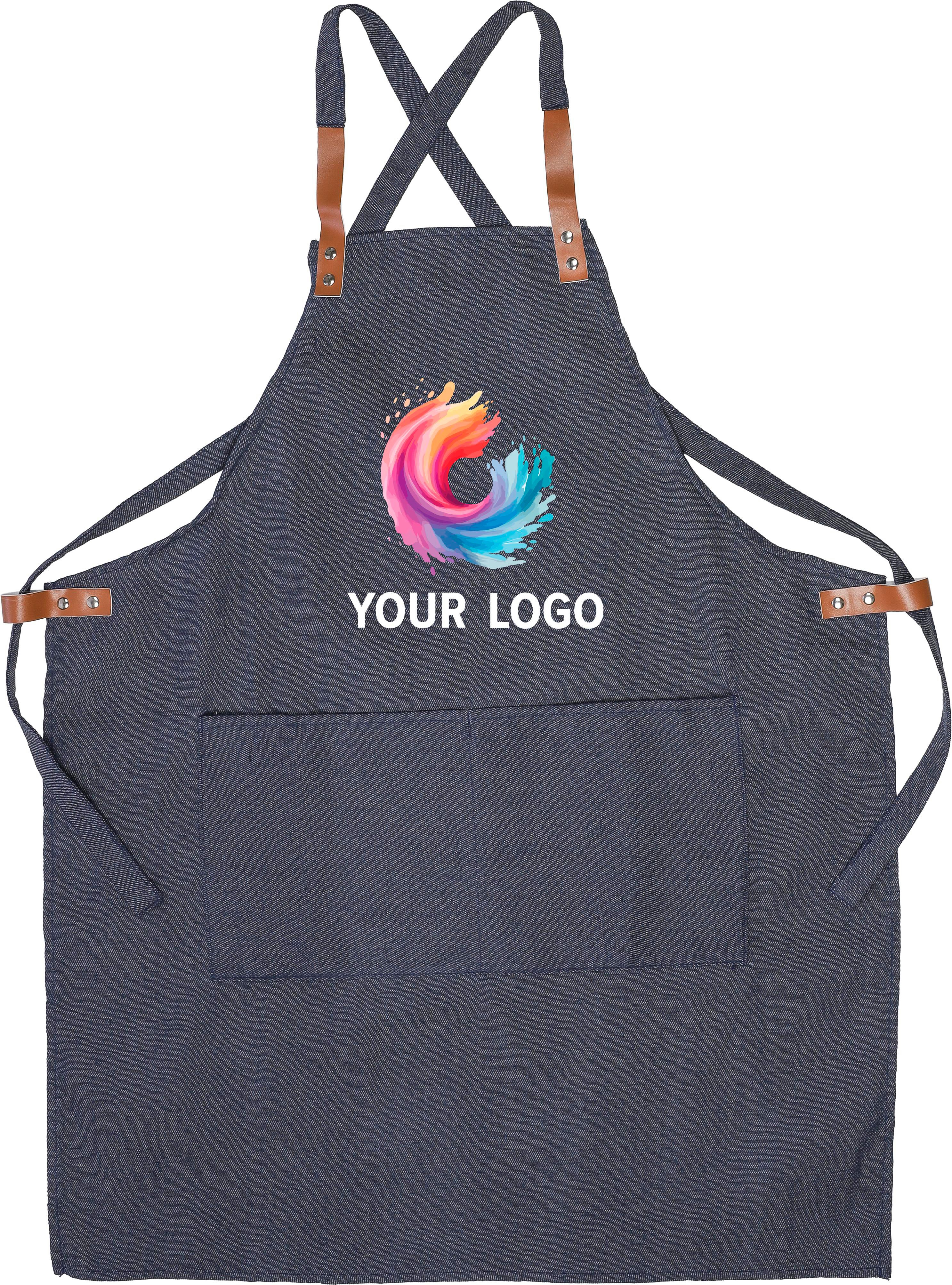 Vue 2 de Tablier Greg | Denim