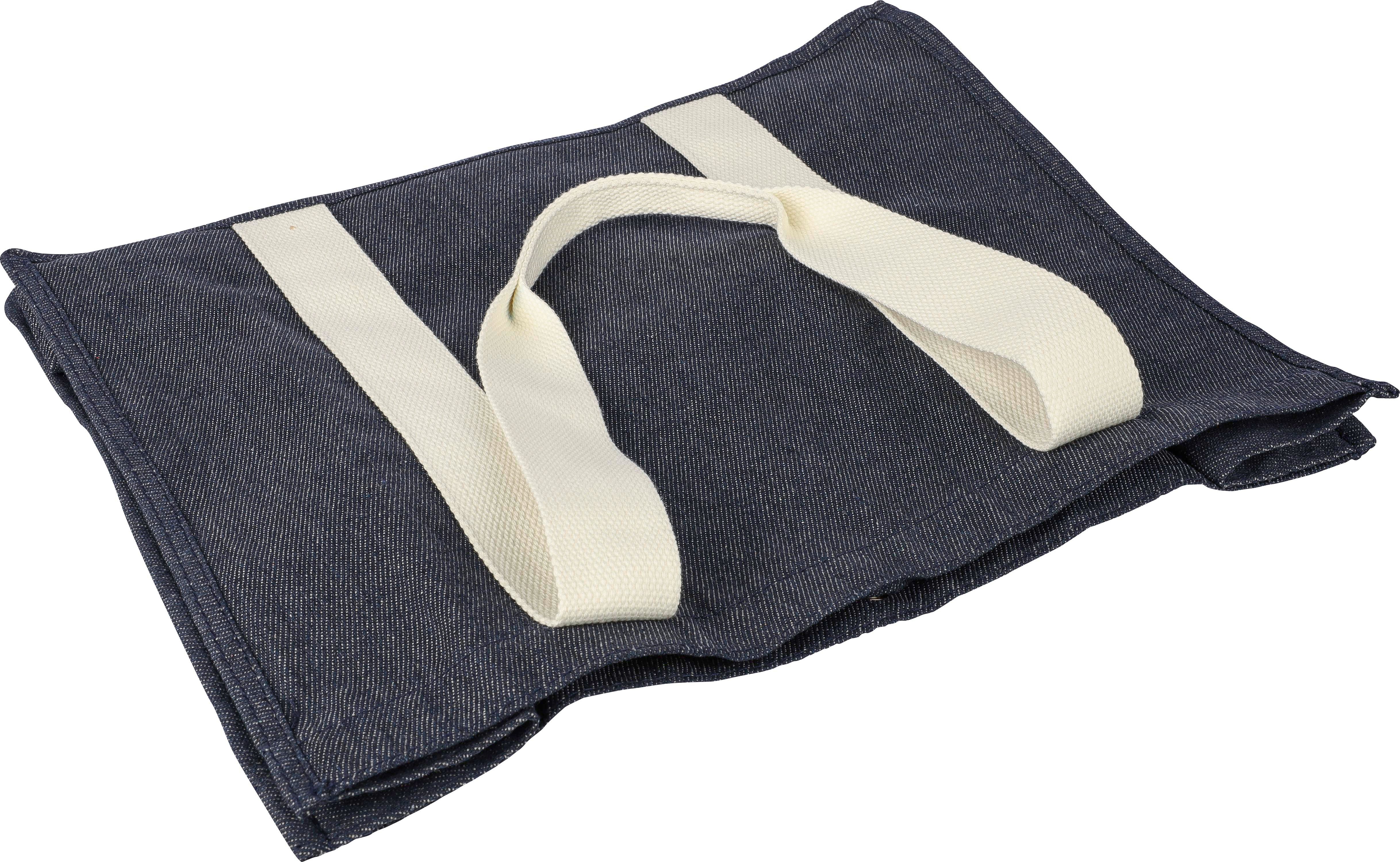 Vue 5 de Sac shopping Gretchen | Denim | 19 l