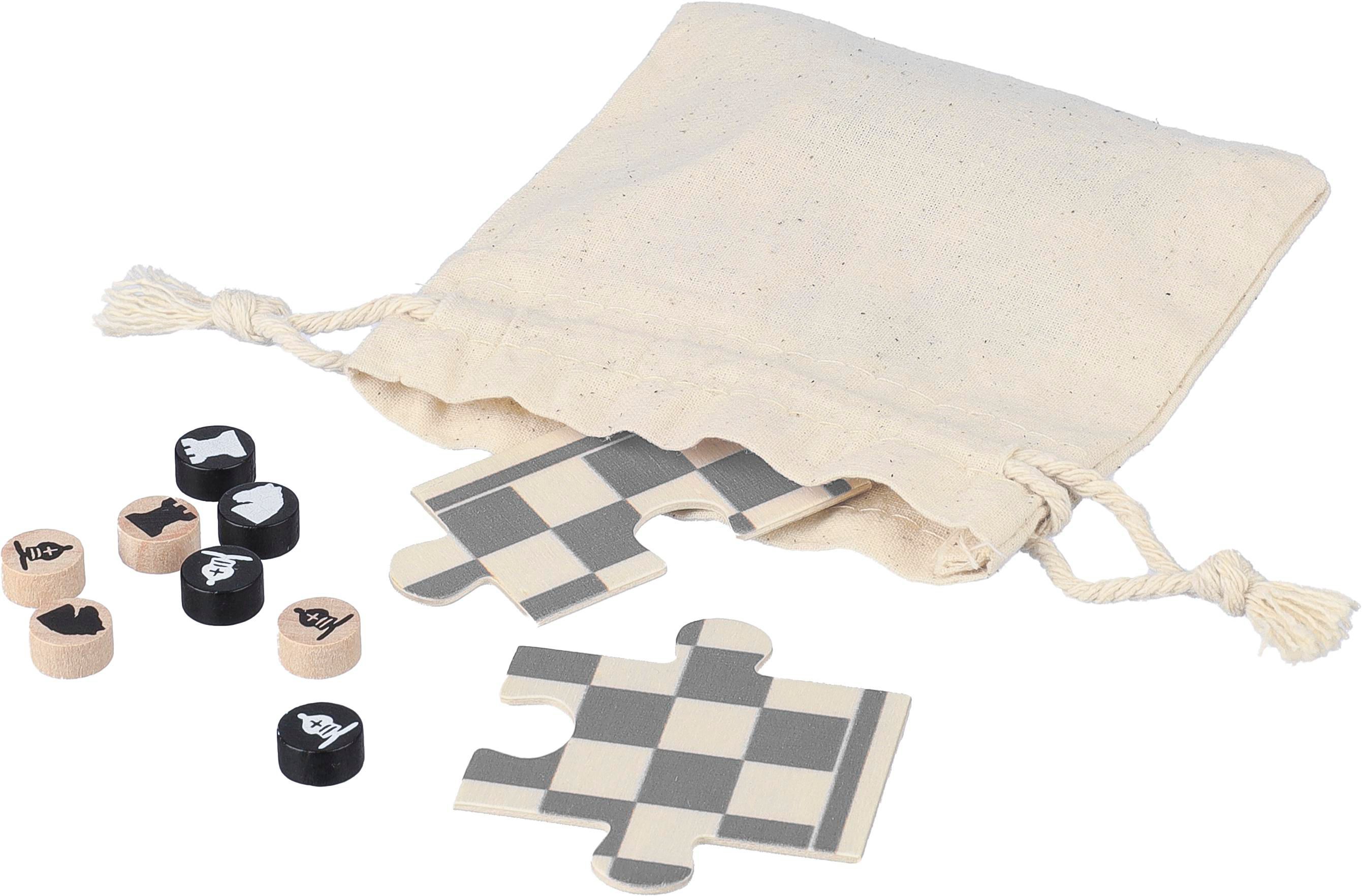 Vue 3 de Jeu d'échecs Hank | Bois