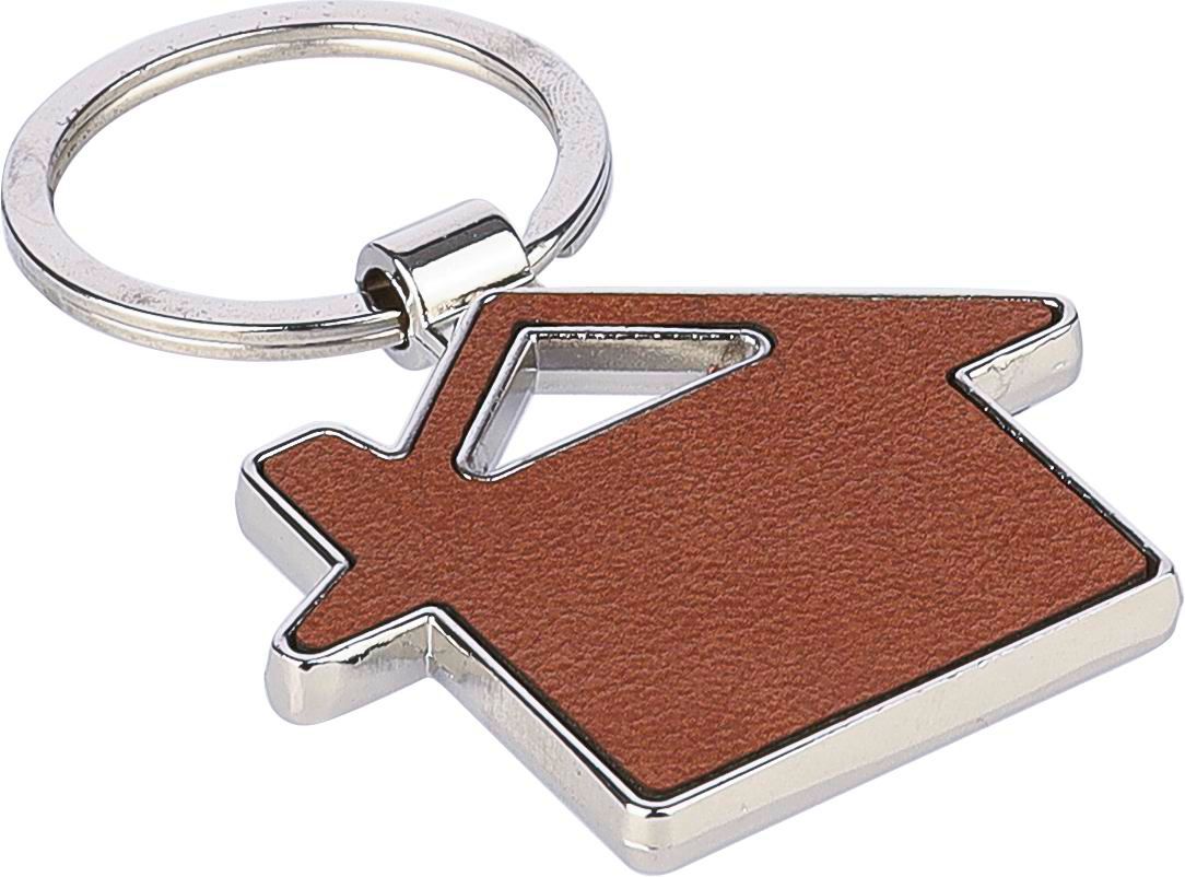 Vue 5 de Porte-clés Jim | Recyclé | Cuir | Maison