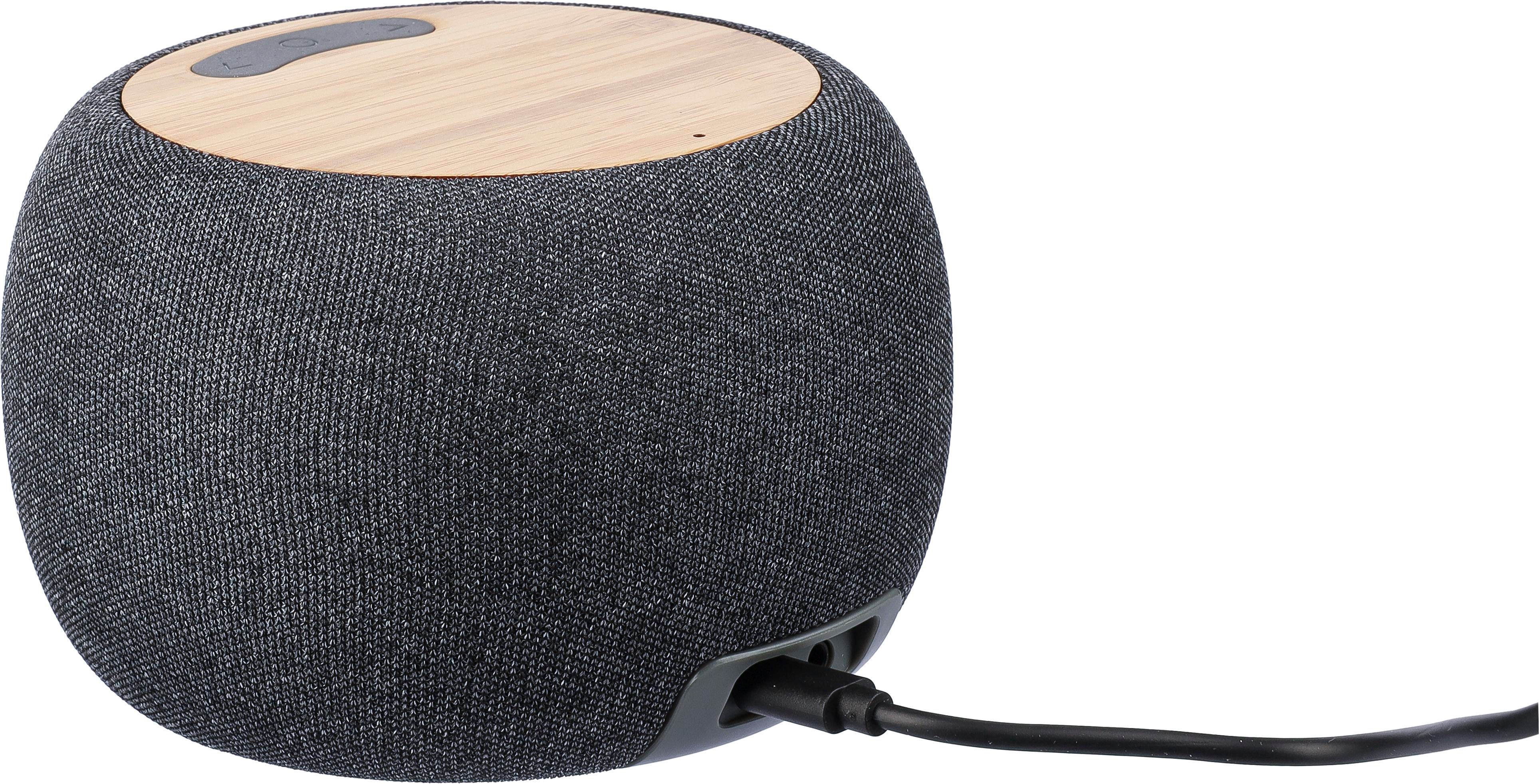 Vue 7 de Enceinte sans fil Lyle | Recyclé | Bambou