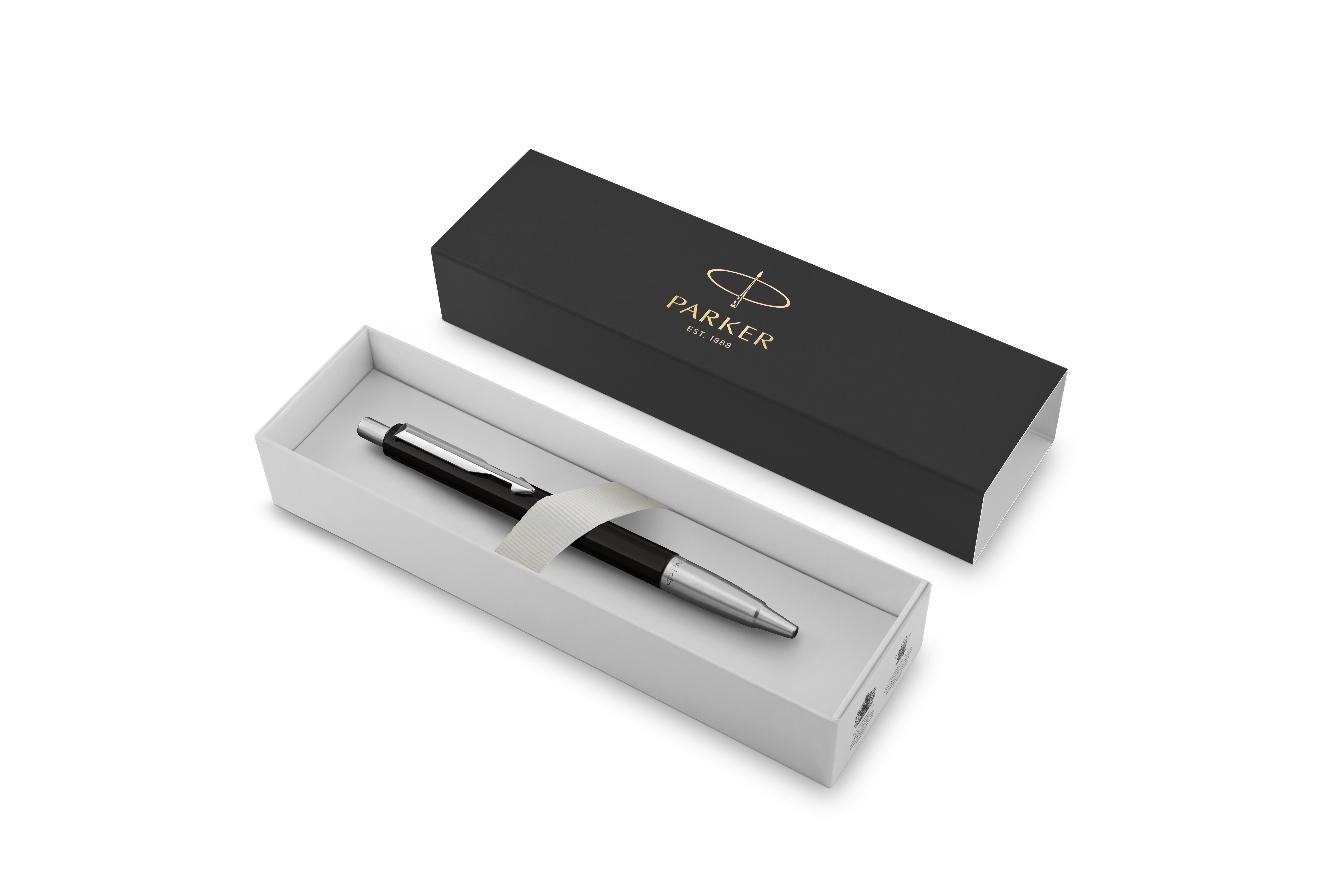 Vue 4 de Parker Vector stylo roller | Métal