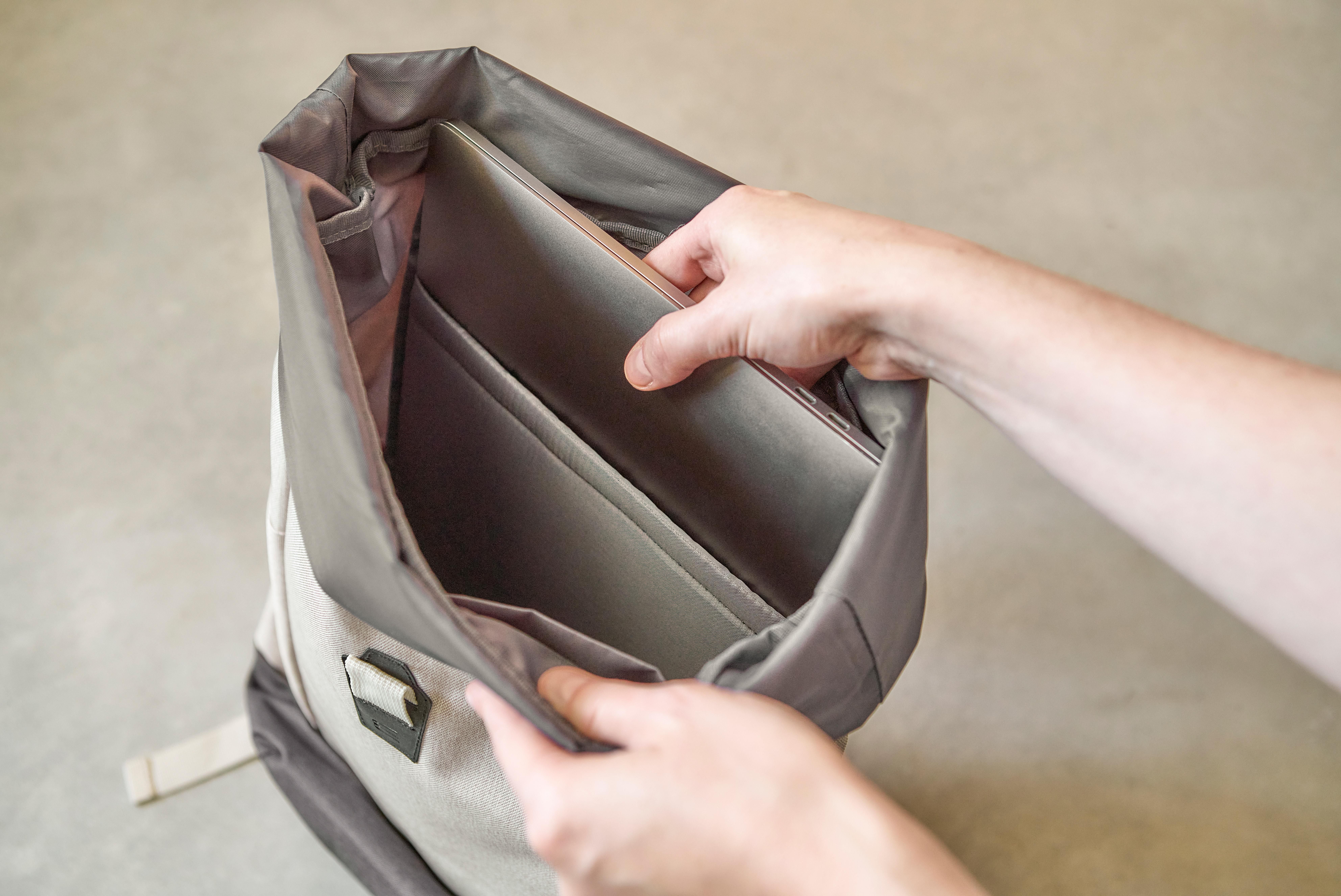 Vue 11 de Sac à dos Marlene | Recyclé | Fermeture roulée | 25 l