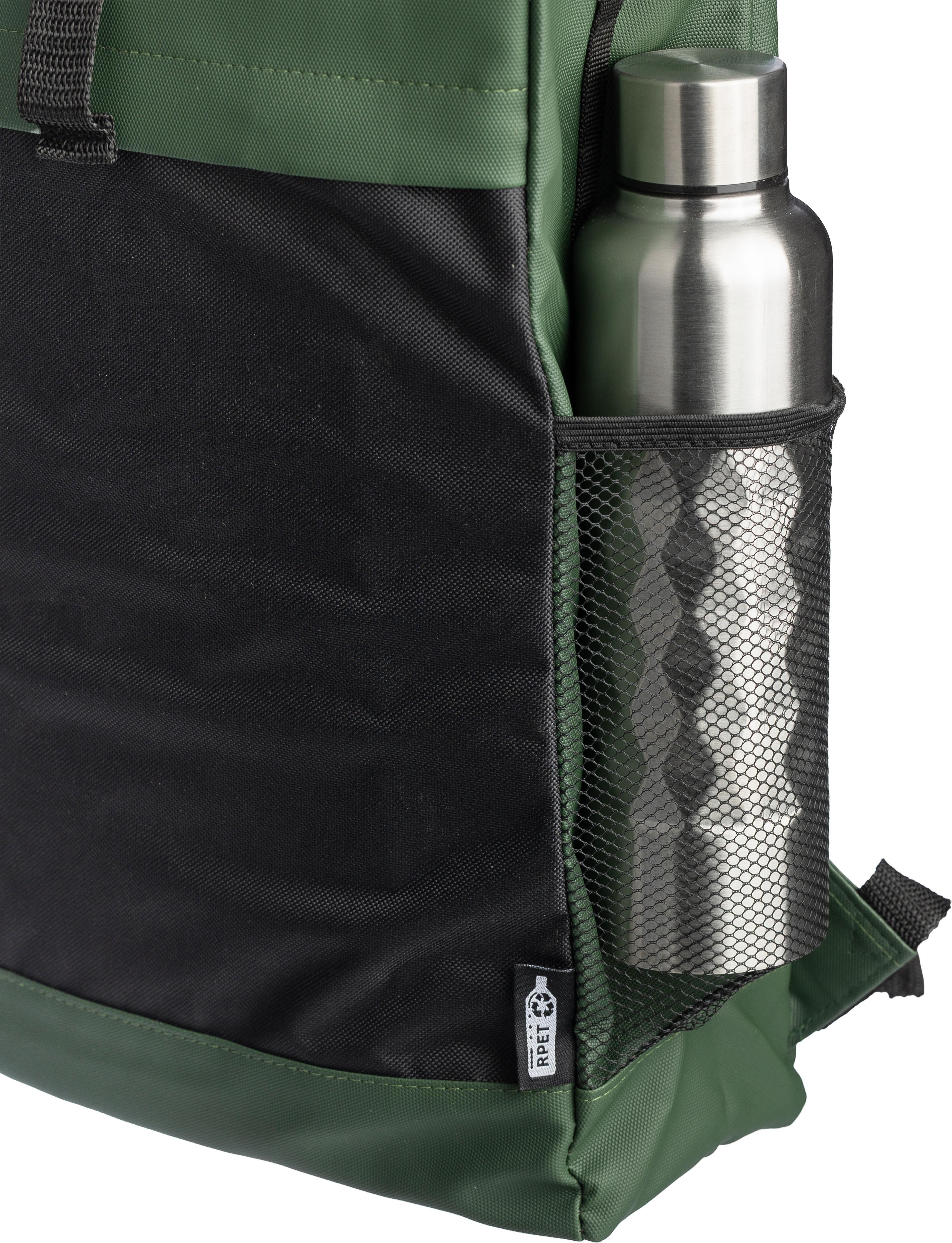 Vue 12 de Sac à dos roll-top Yani | Recyclé | Hydrofuge