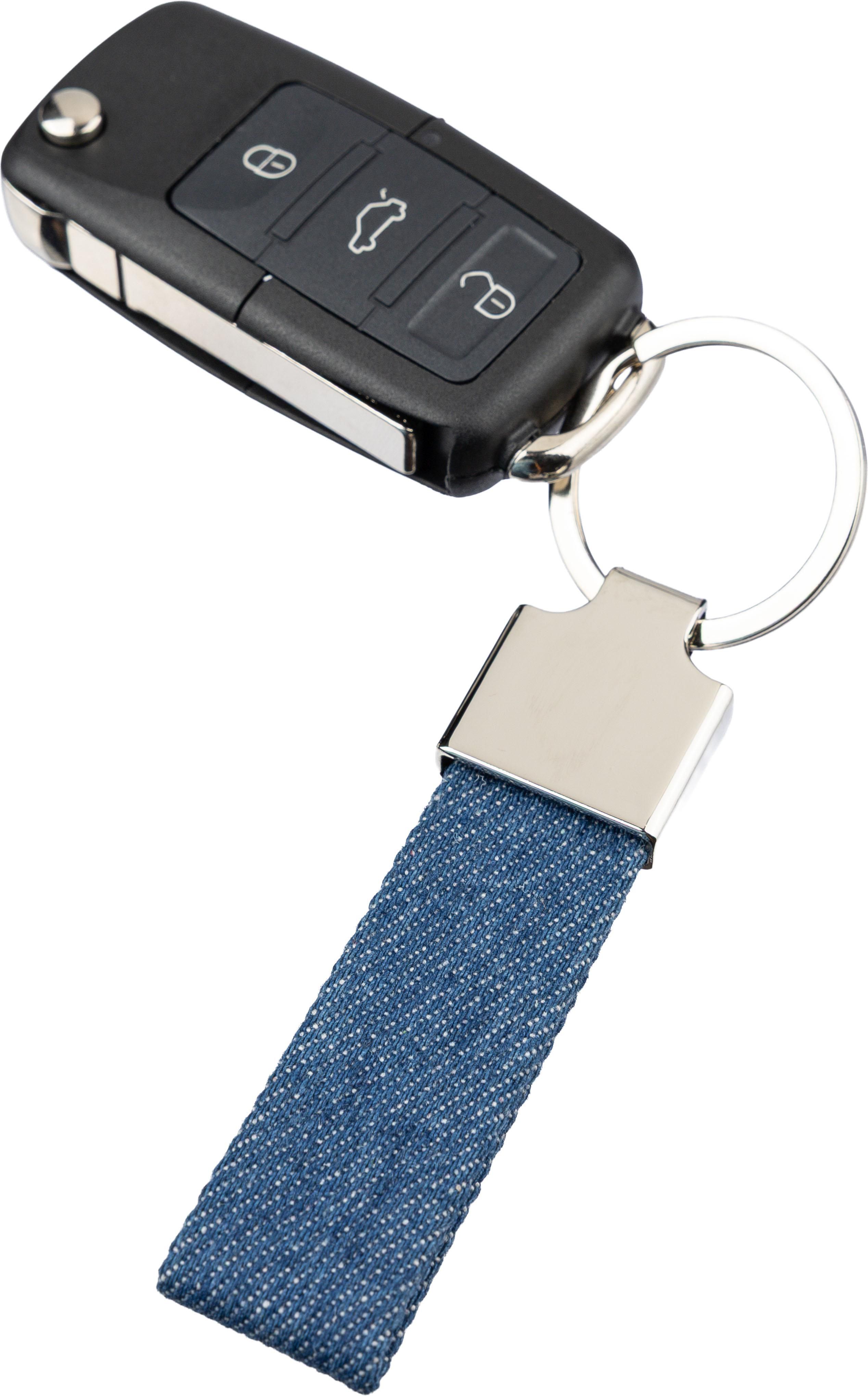 Vue 5 de Porte-clés Enzi | Denim