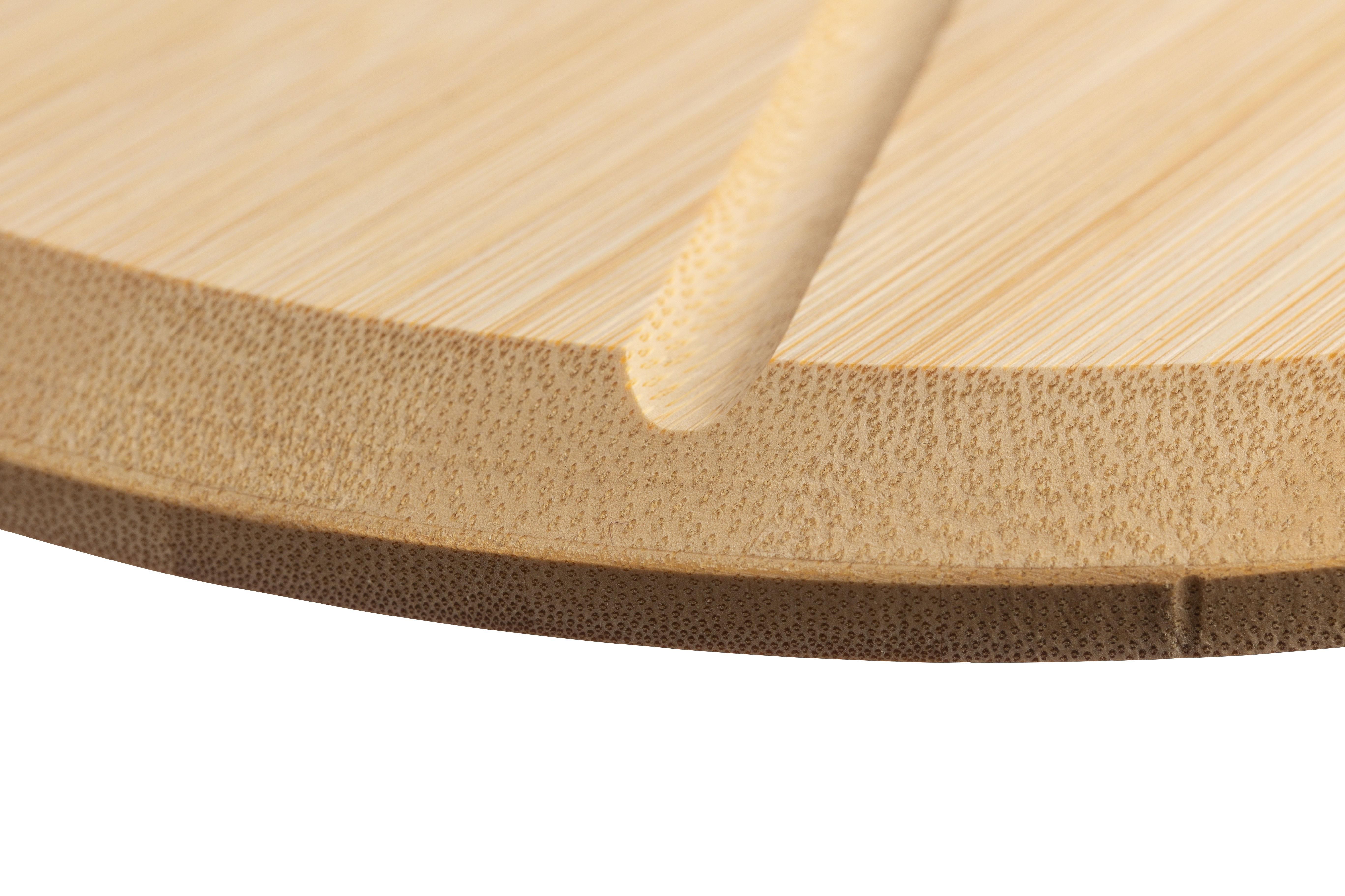 Vue 9 de Planche à pizza Vale | Bambou | Avec coupe-pizza et spatule
