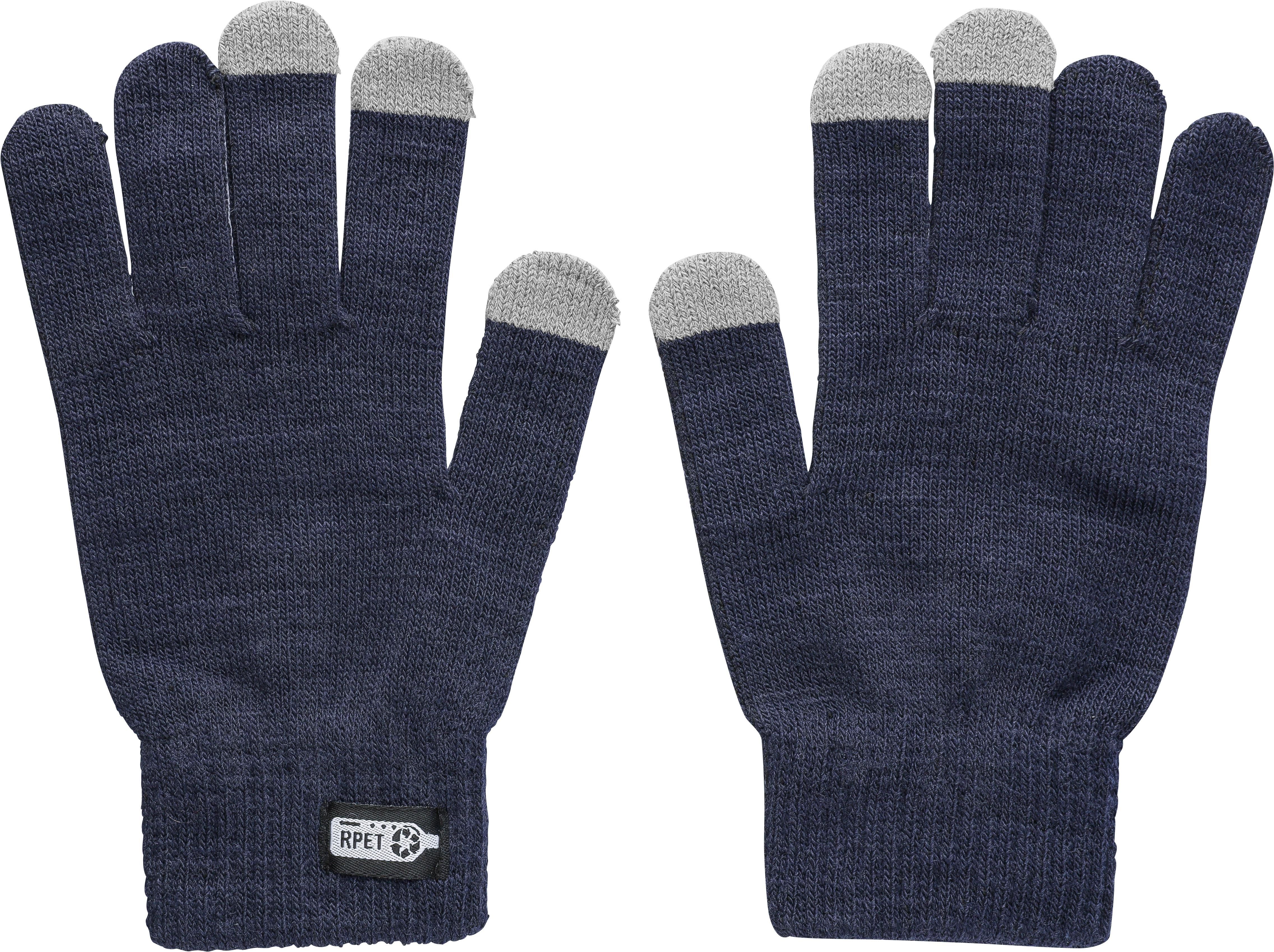 Vue 2 de Gants Nira | Recyclé | Écran tactile
