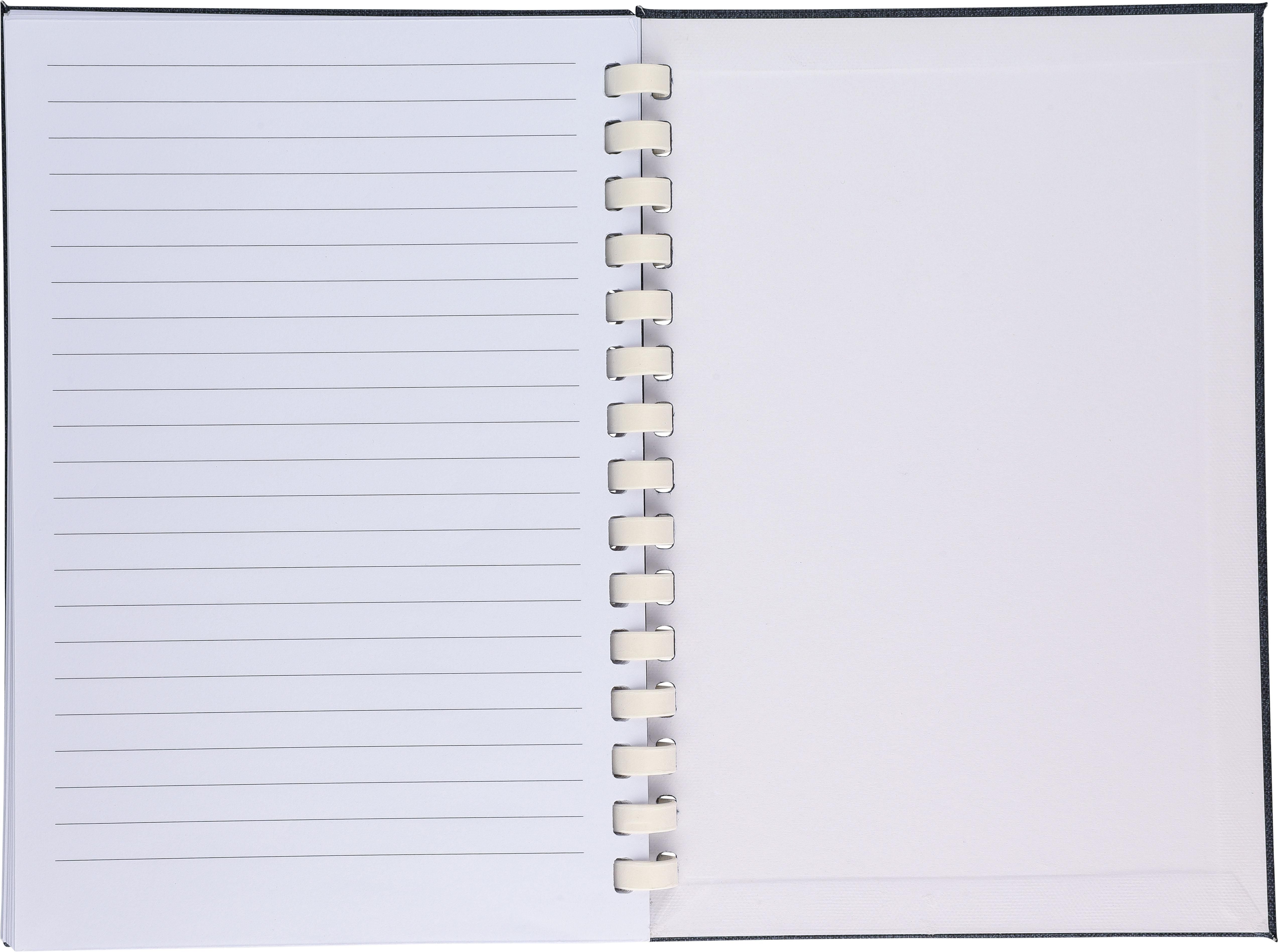Vue 6 de Carnet Ilias | Recyclé | A5 | Ligné