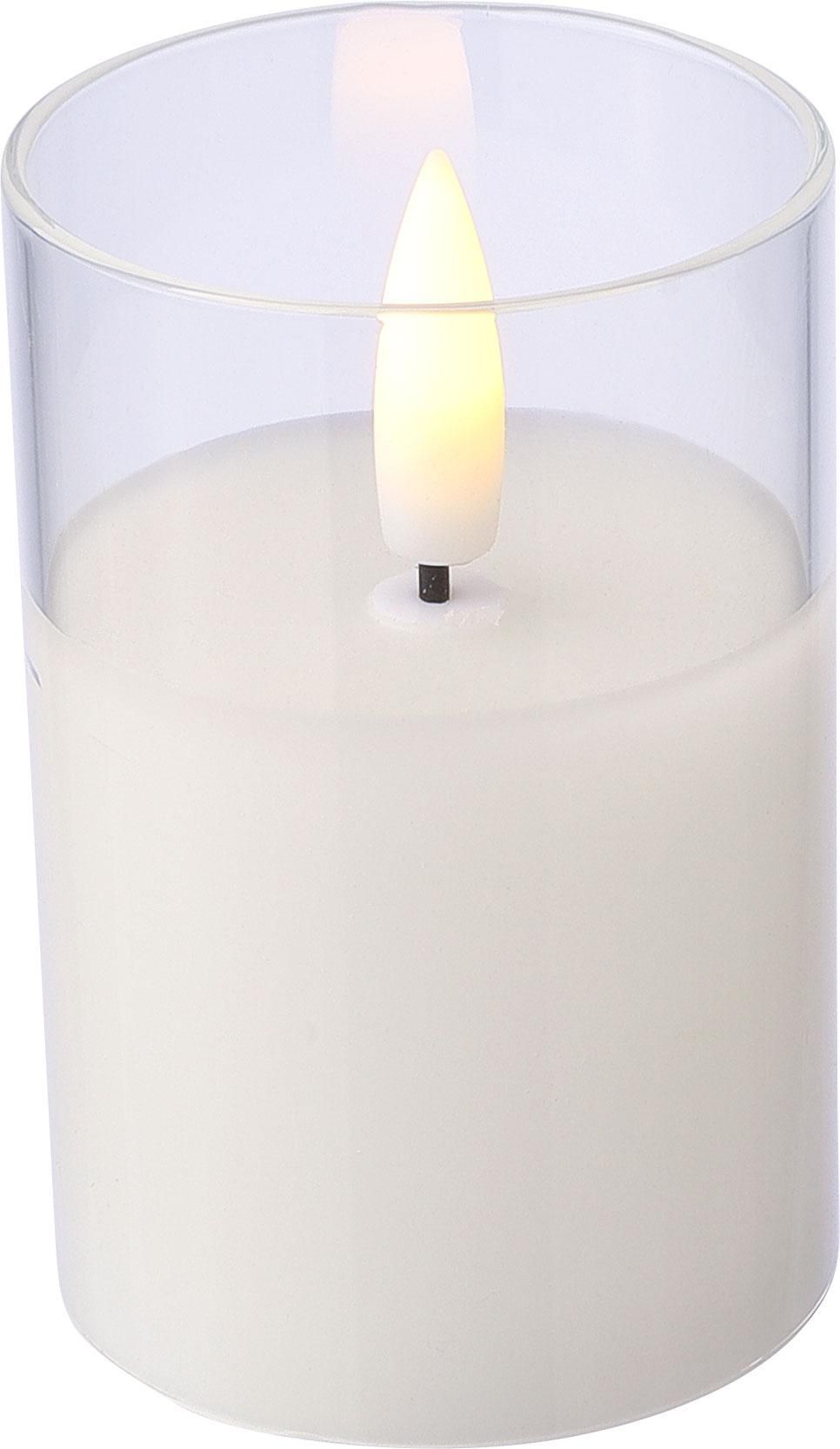 Vue 6 de Bougie LED Serin | Photophore en verre