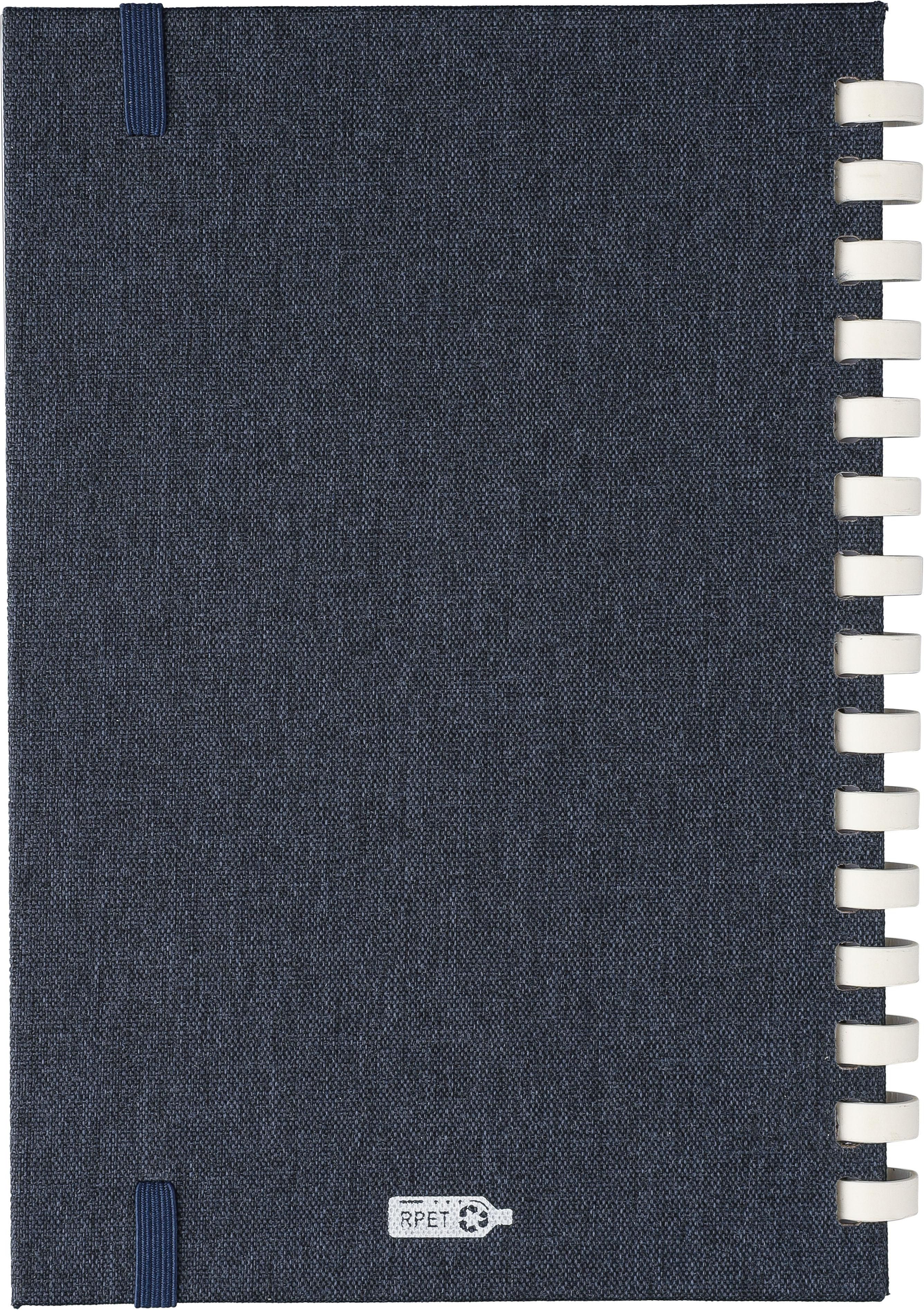 Vue 4 de Carnet Ilias | Recyclé | A5 | Ligné