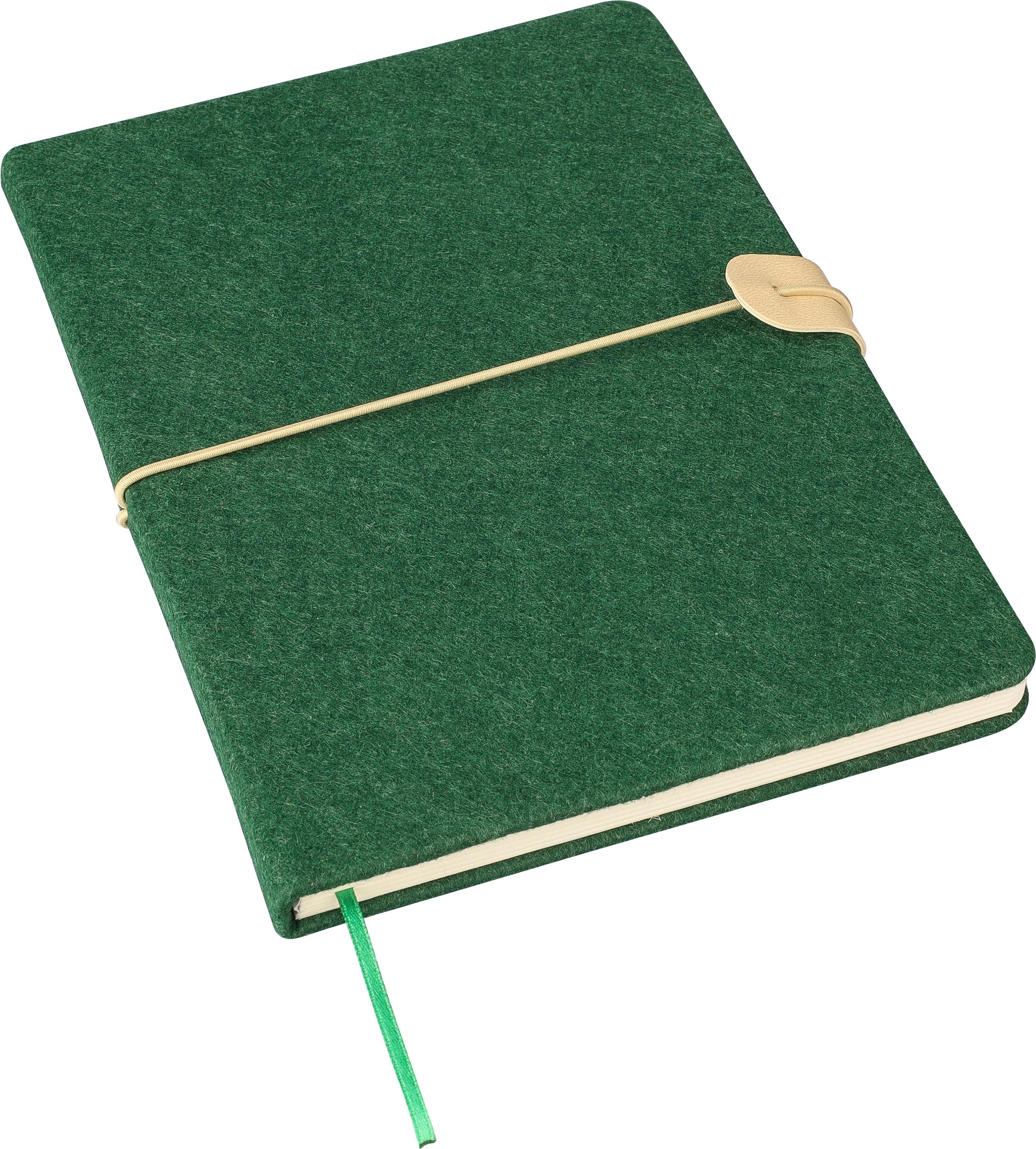 Vue 4 de Carnet Dario | Recyclé | A5 | Ligné
