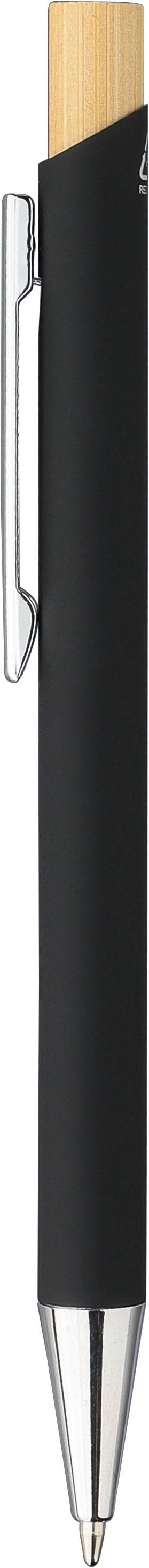 Vue 8 de Coffret cadeau Zaid | Recyclé | Stylo à bille et porte-clés