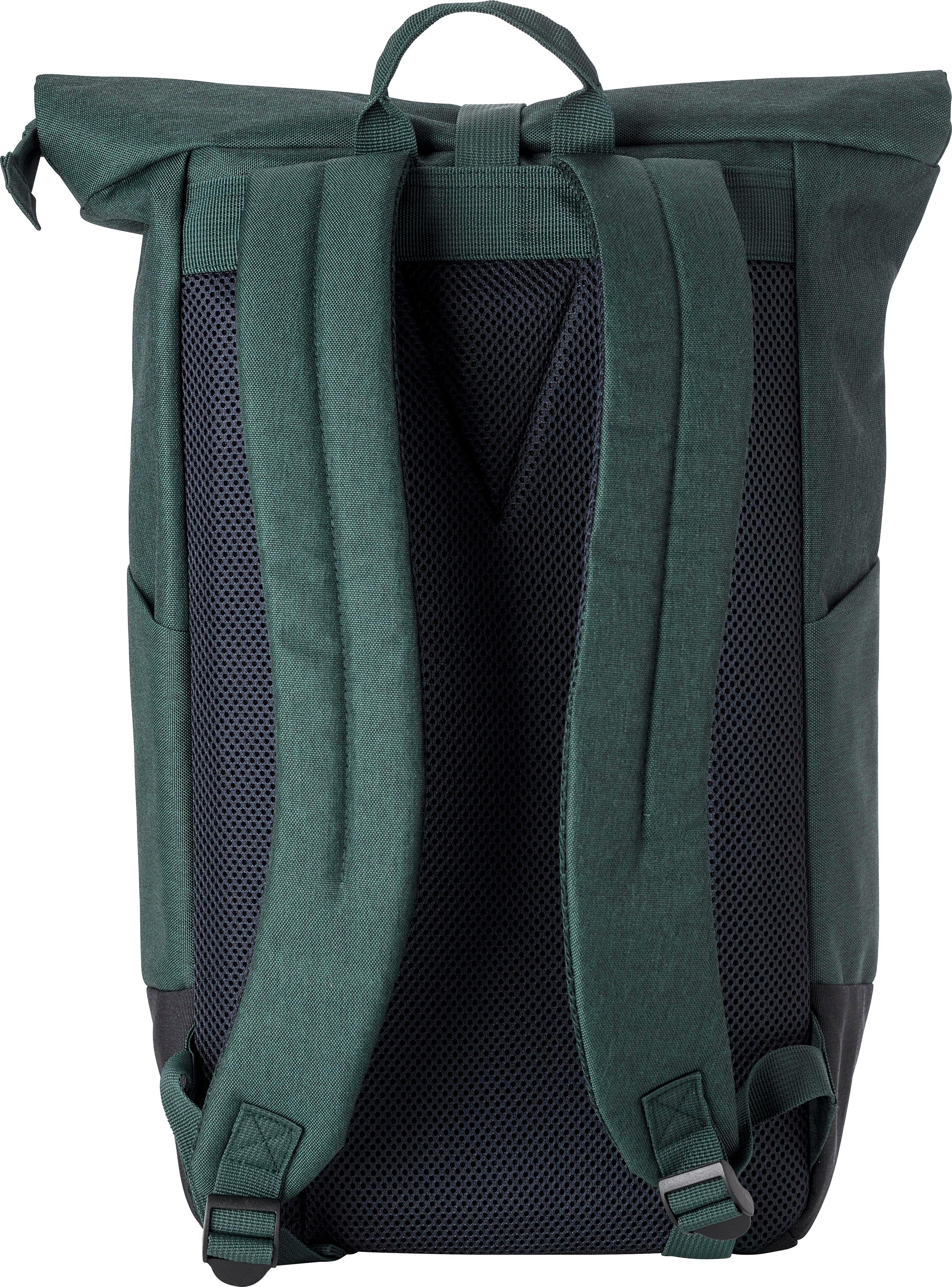 Vue 13 de Sac à dos Oberon | Recyclé | Roll-top | Ordinateur 14" | 20 l