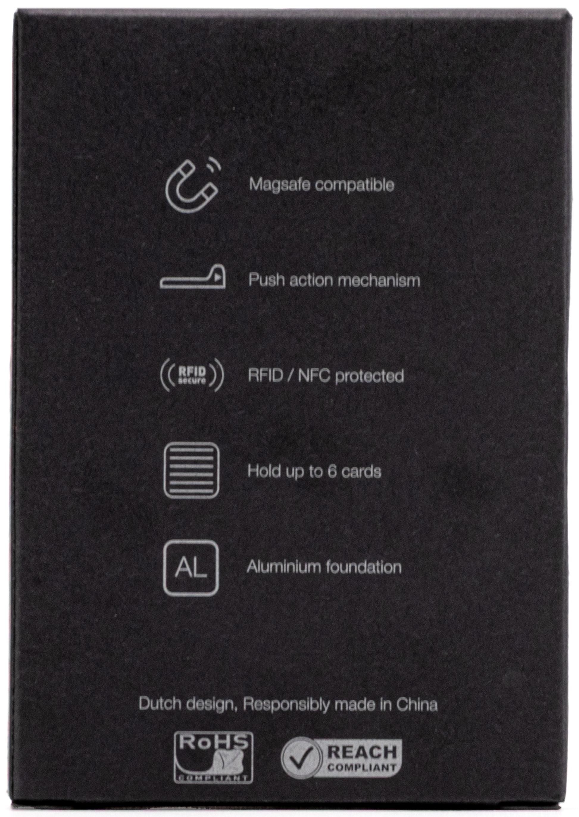 Vue 7 de BrandCharger porte-cartes Wally Mag | Compatible MagSafe