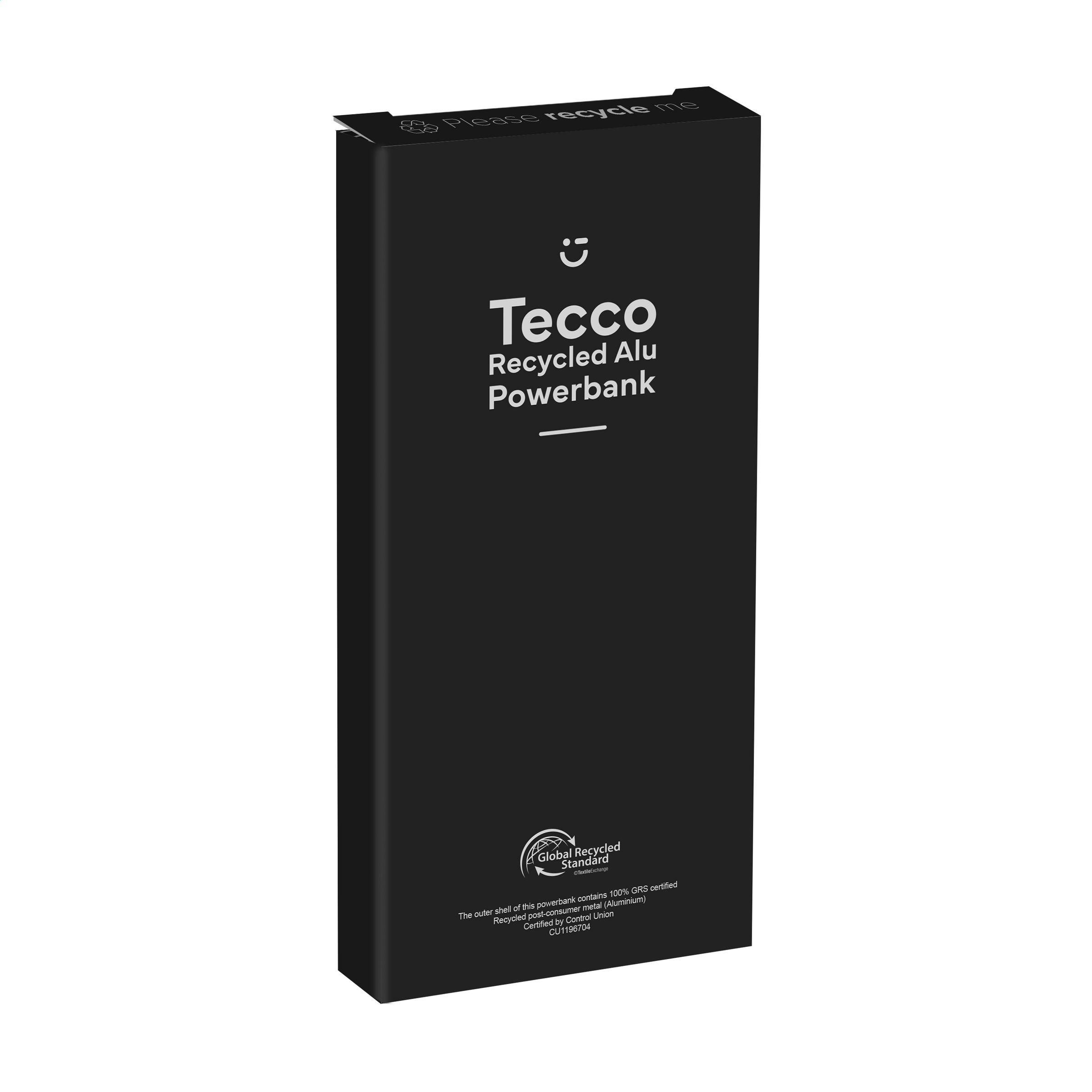 Vue 5 de Tecco GRS Recycled Alu Powerbank 5000 chargeur externe