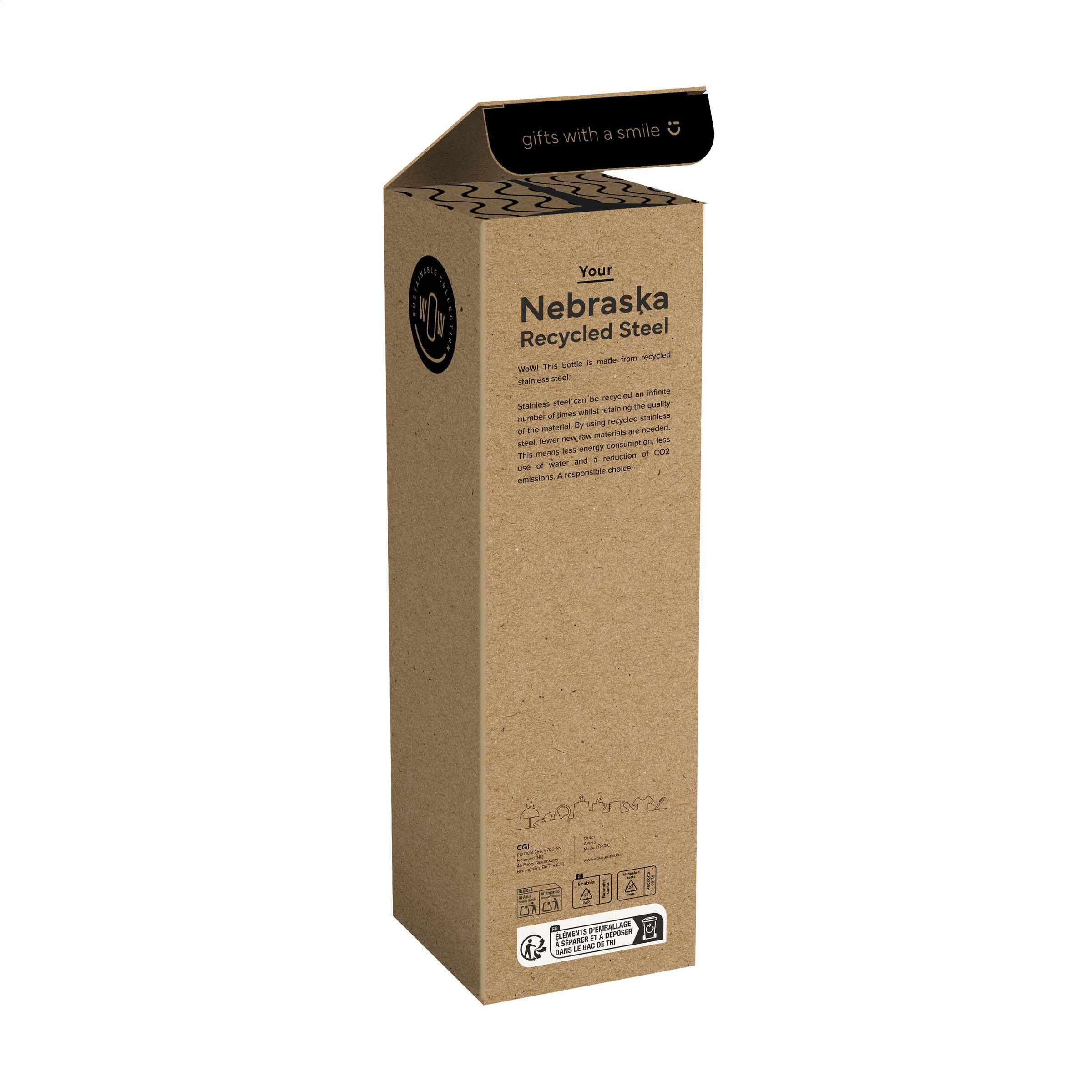 Vue 5 de Nebraska RCS Recycled Steel 800 ml single wall