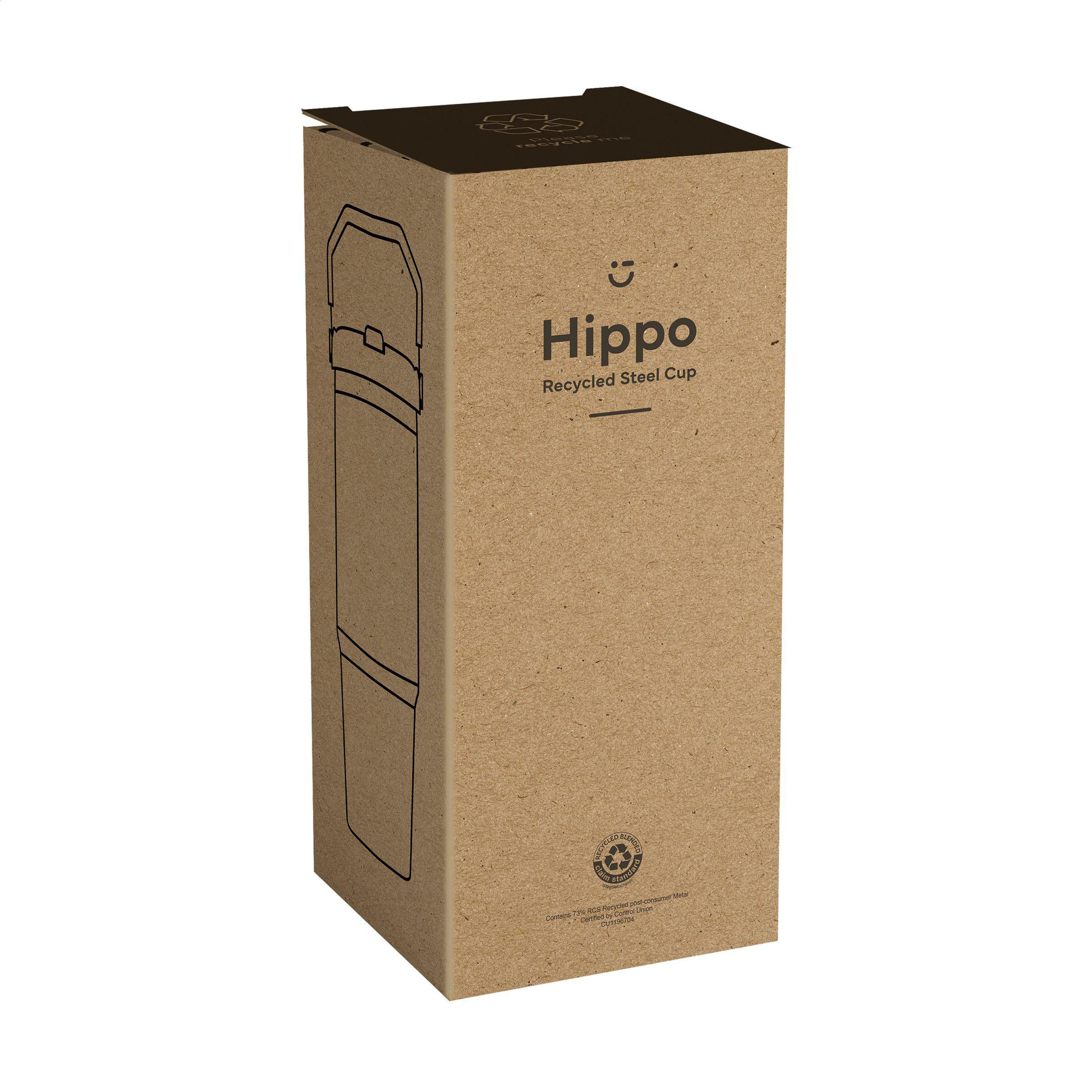 Vue 4 de Hippo Recycled Steel Cup 900 ml