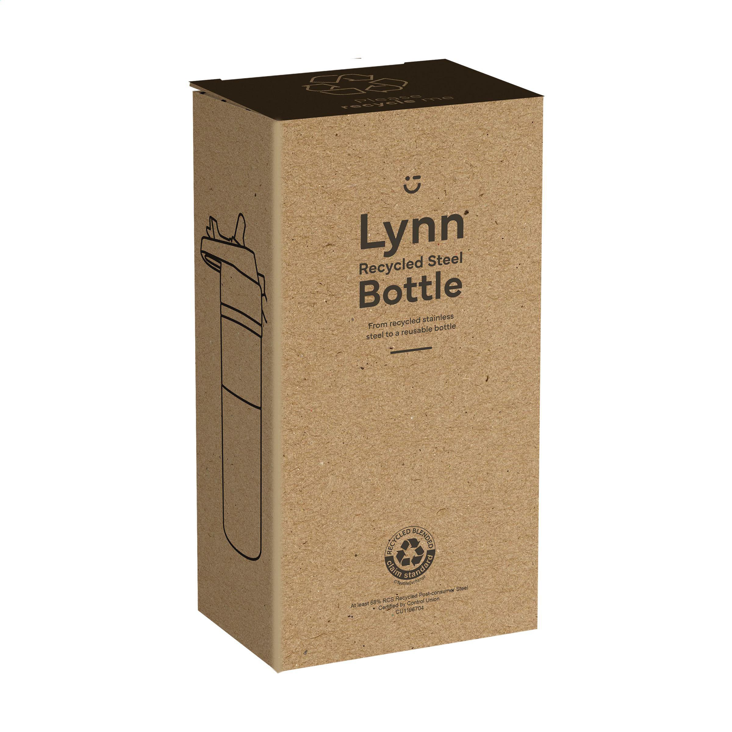 Vue 6 de Lynn RCS Recycled Steel Bottle 500 ml bouteille thermos