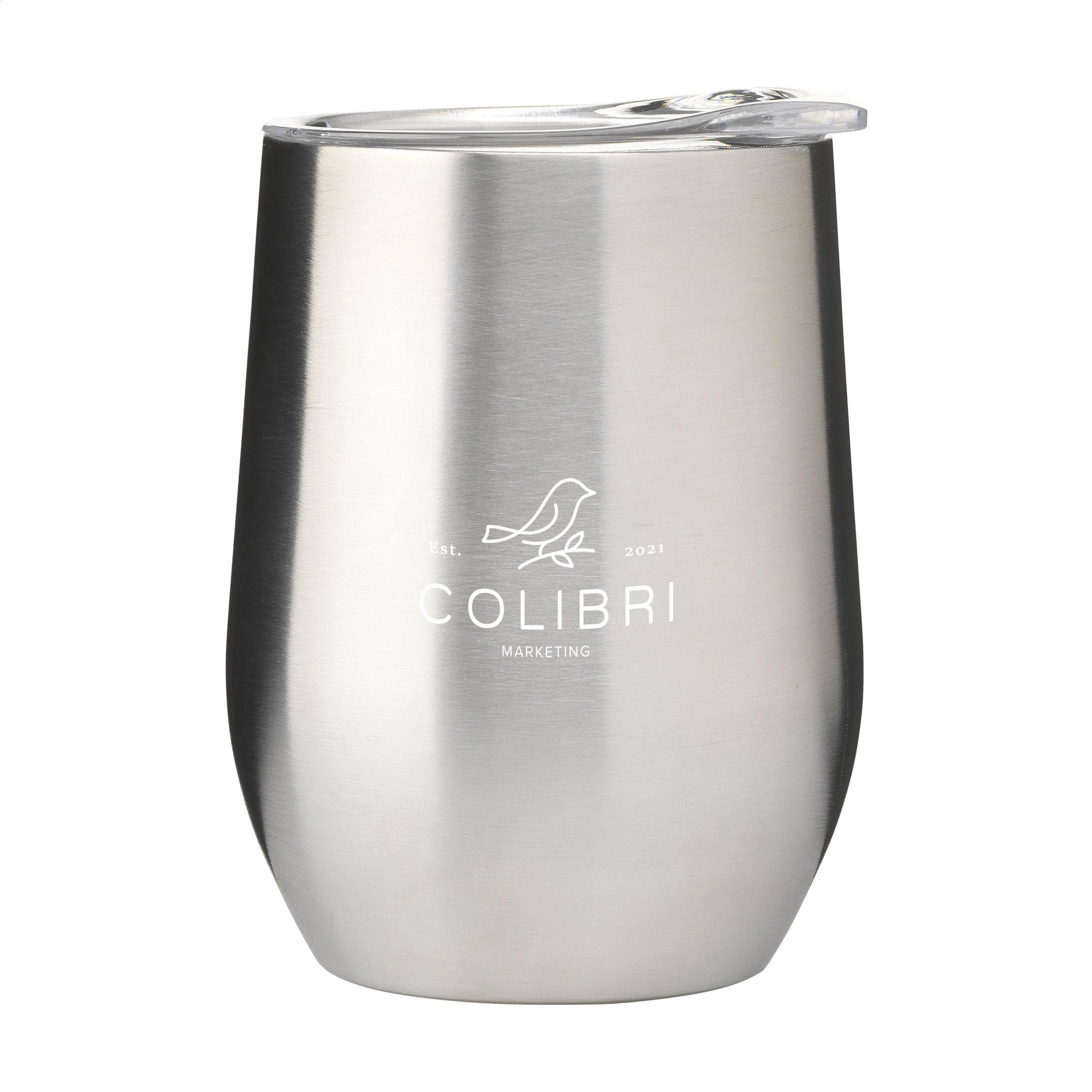 Huevo RCS Recycled Steel Cup 350 ml thermos
