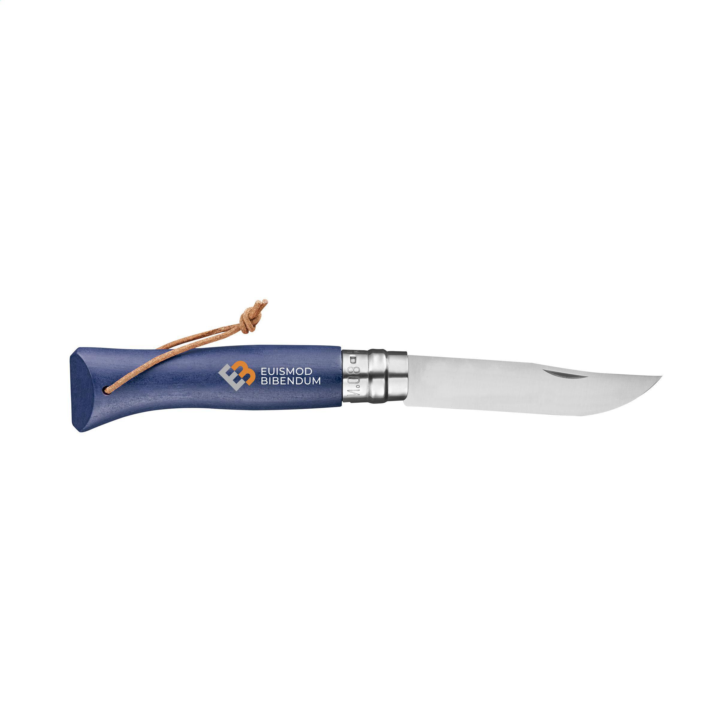 Vue 2 de Opinel Colorama No 08 couteau de poche