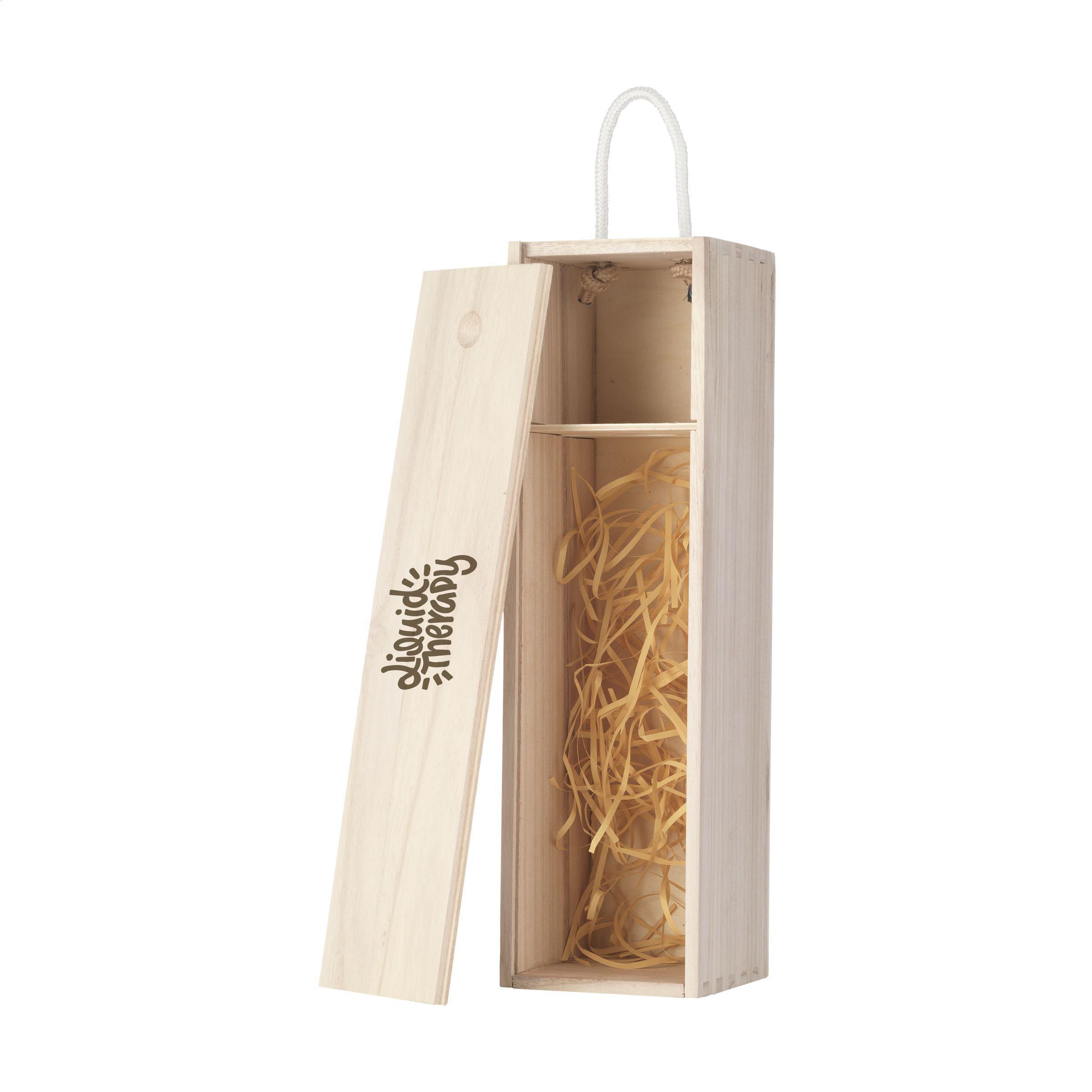 Vue 2 de WineWood boîte à vin