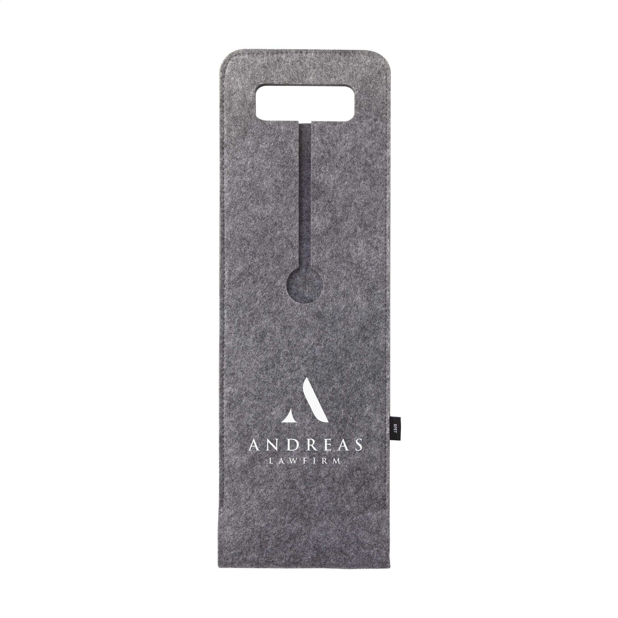 Vue 4 de Wine Bag-to-Give GRS RPET sac à vin