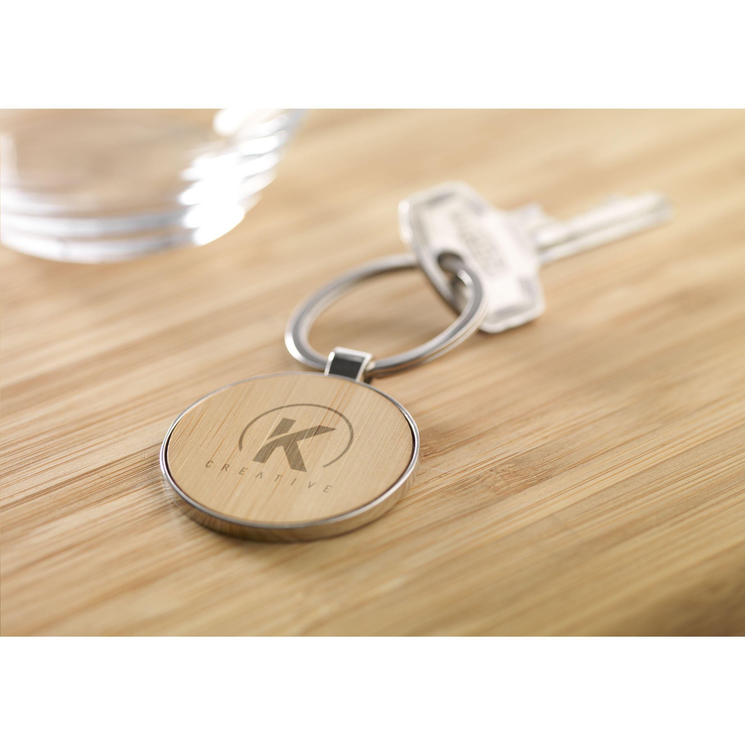 Vue 7 de Bamboo Key Circle porte-clés