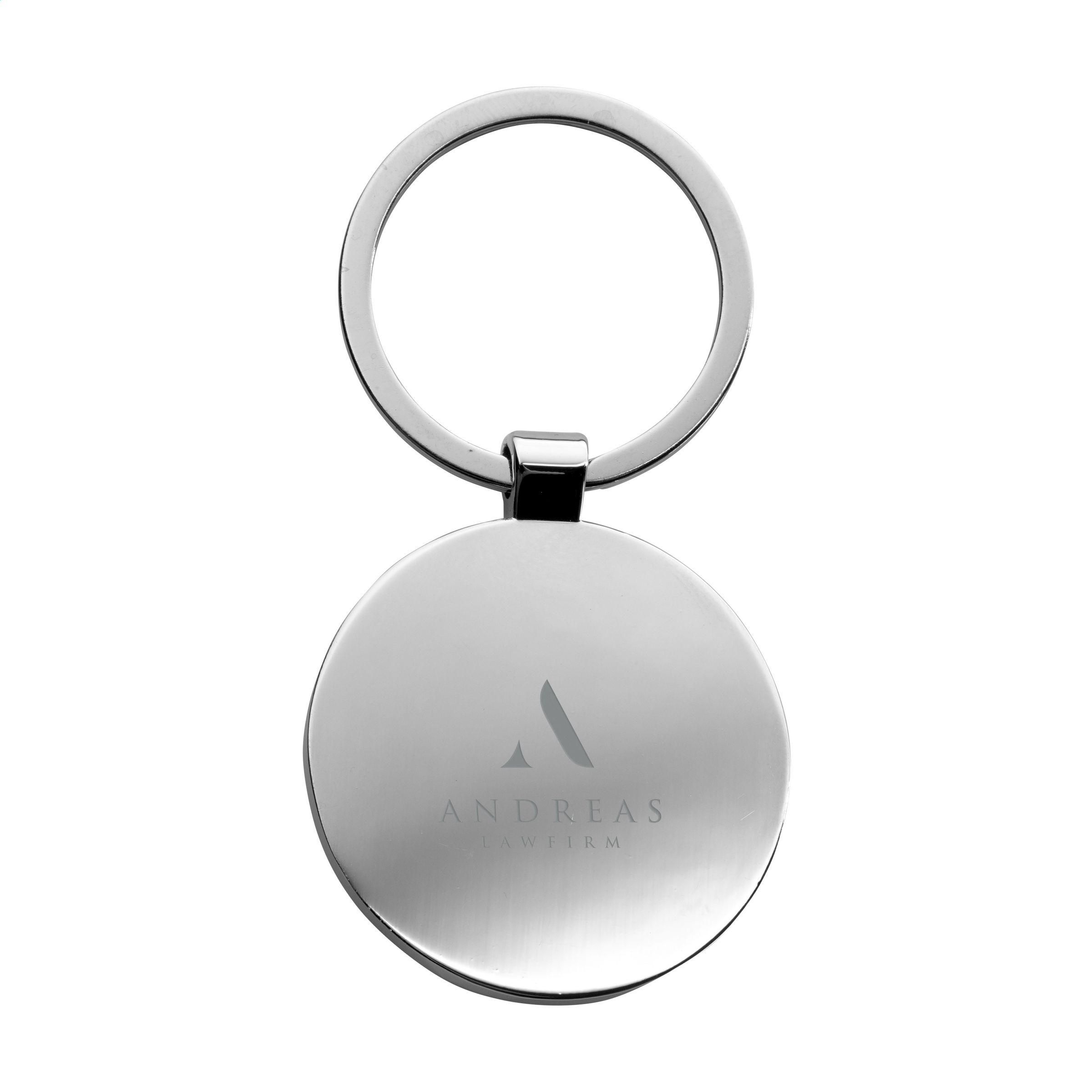 Vue 3 de Bamboo Key Circle porte-clés