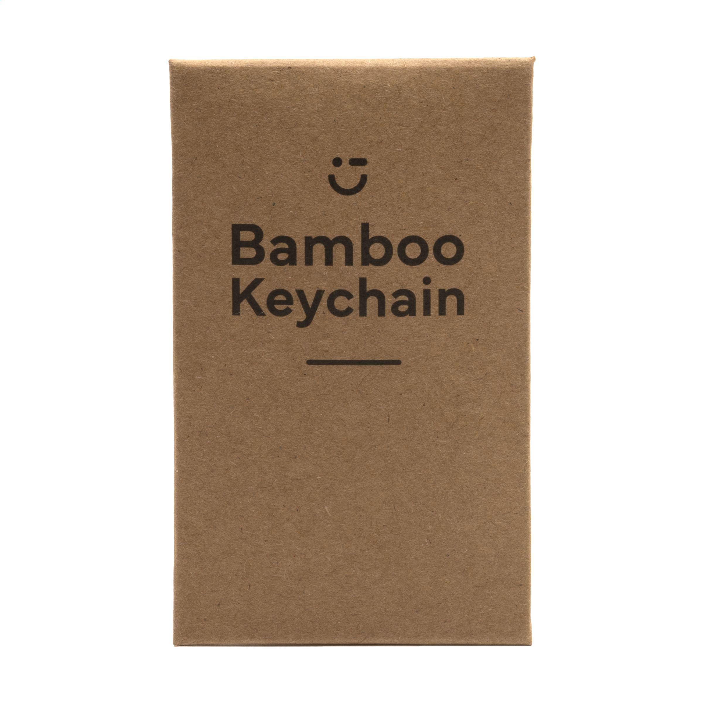 Vue 4 de Bamboo Key Circle porte-clés